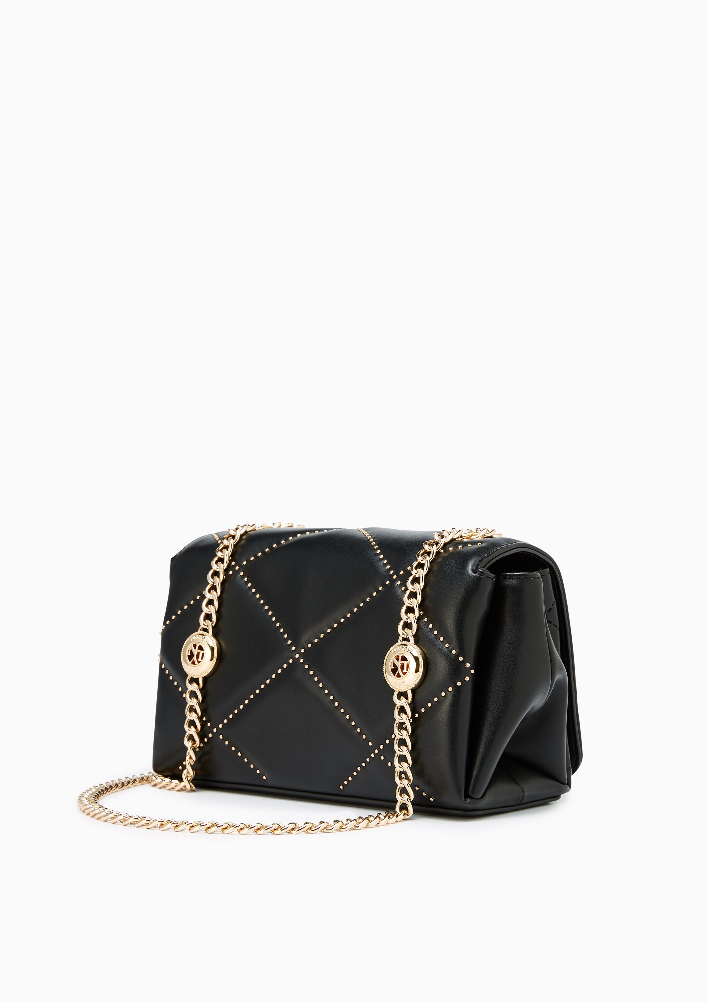 Dani II Stud Crossbody Bag Black - Lyn TH