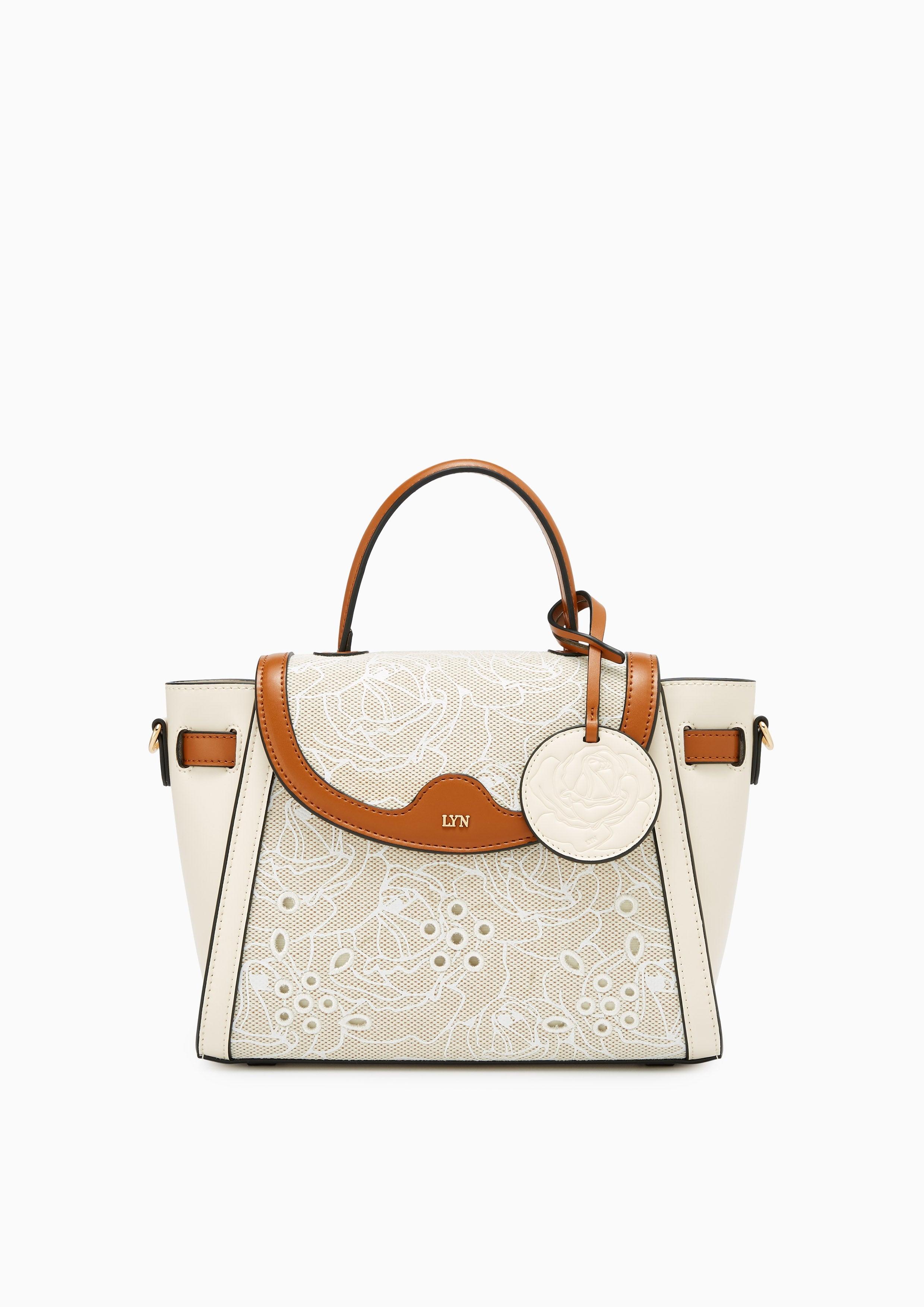 Derora Top Handle Bag Beige