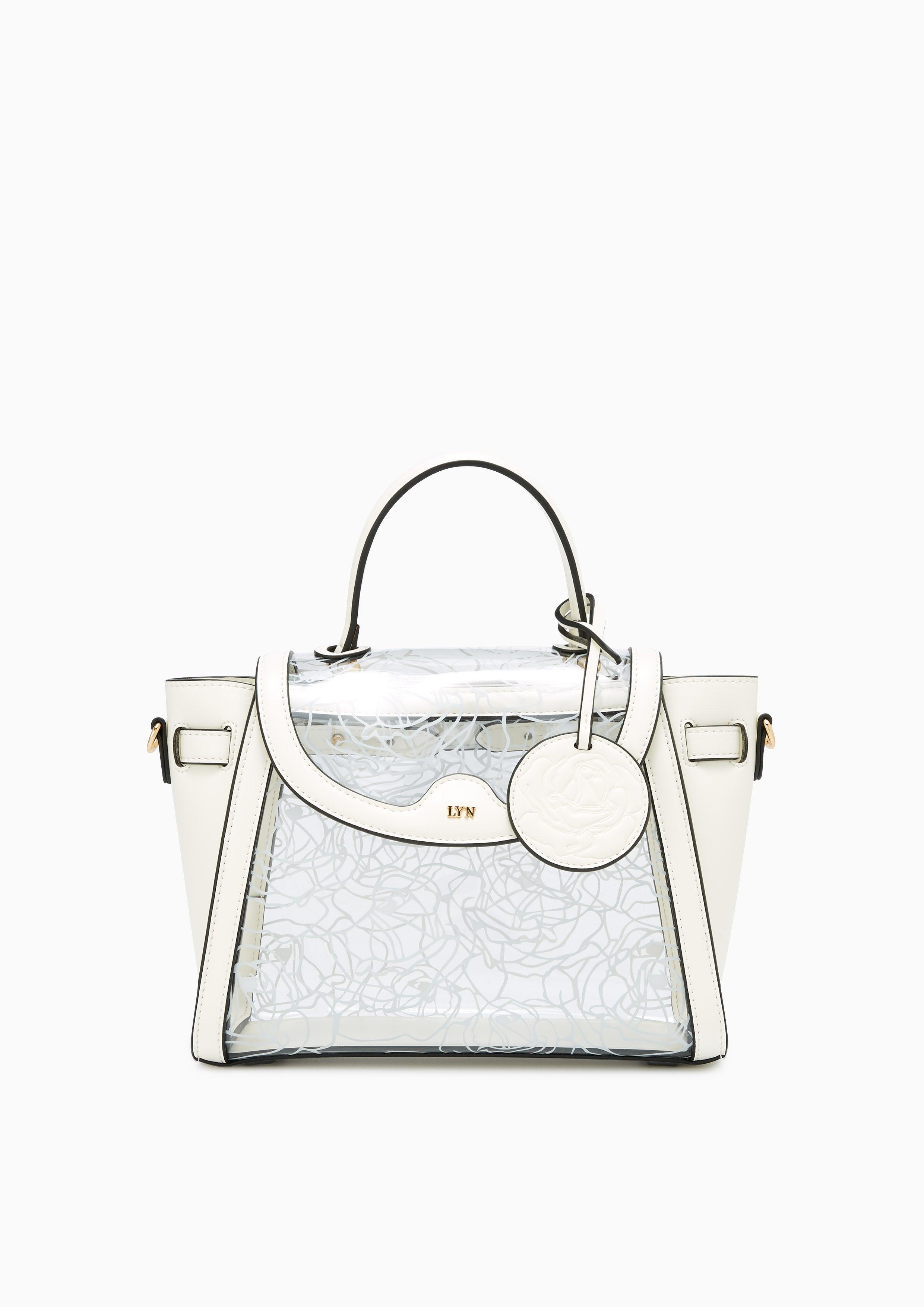 Derora Top Handle Bag White