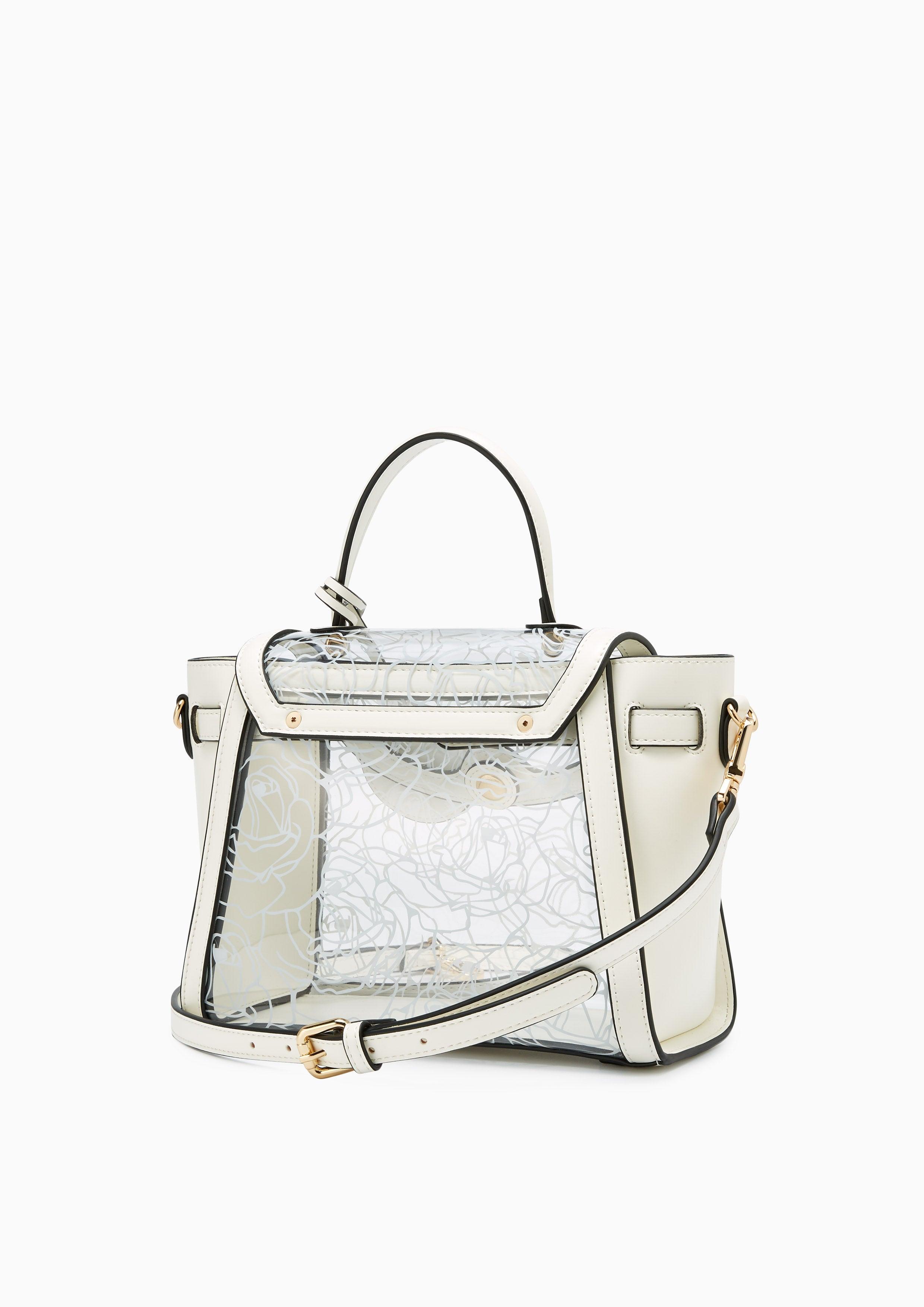 Derora Top Handle Bag White