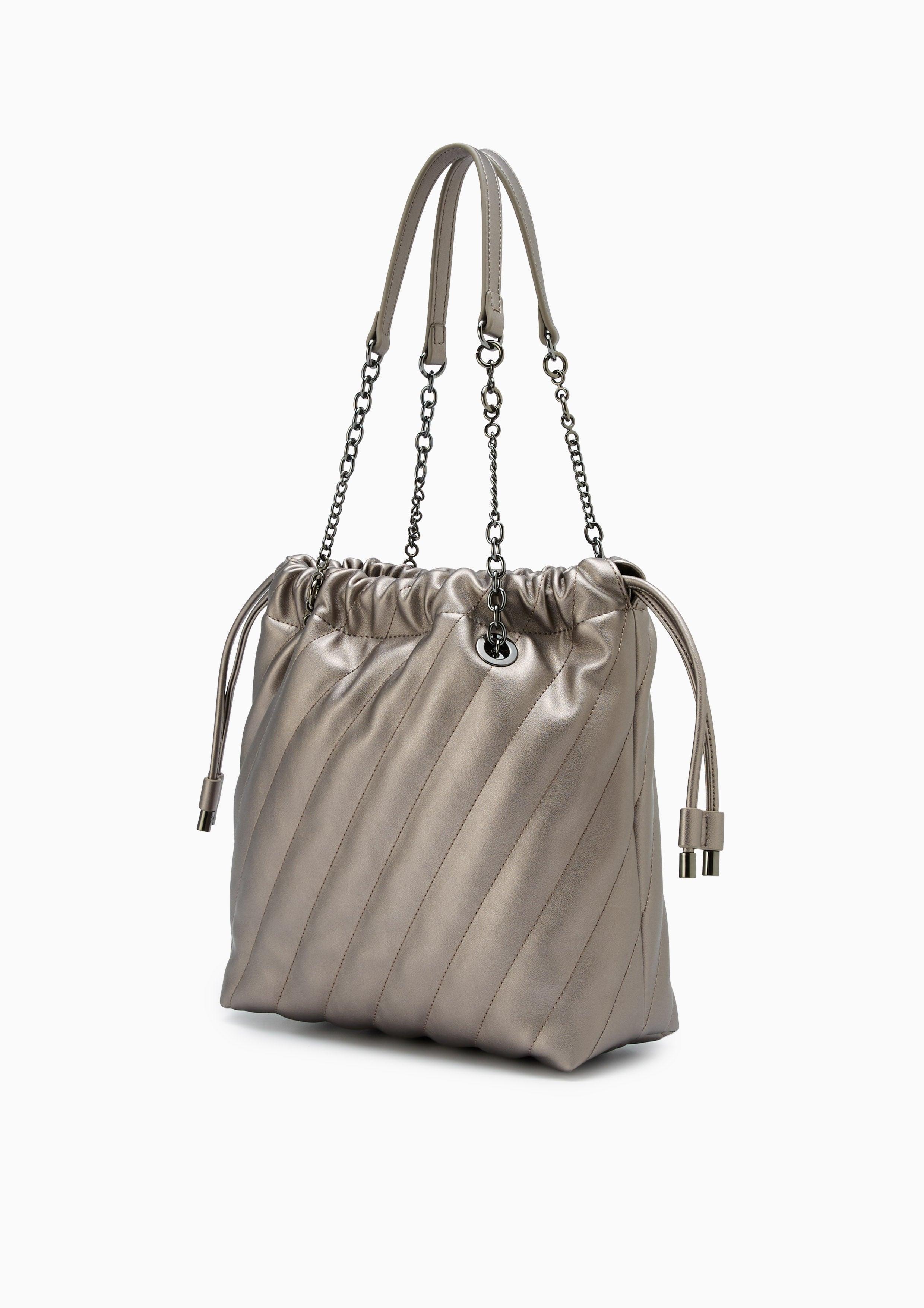 Ameilah Drawstring Bag Grey - Lyn TH