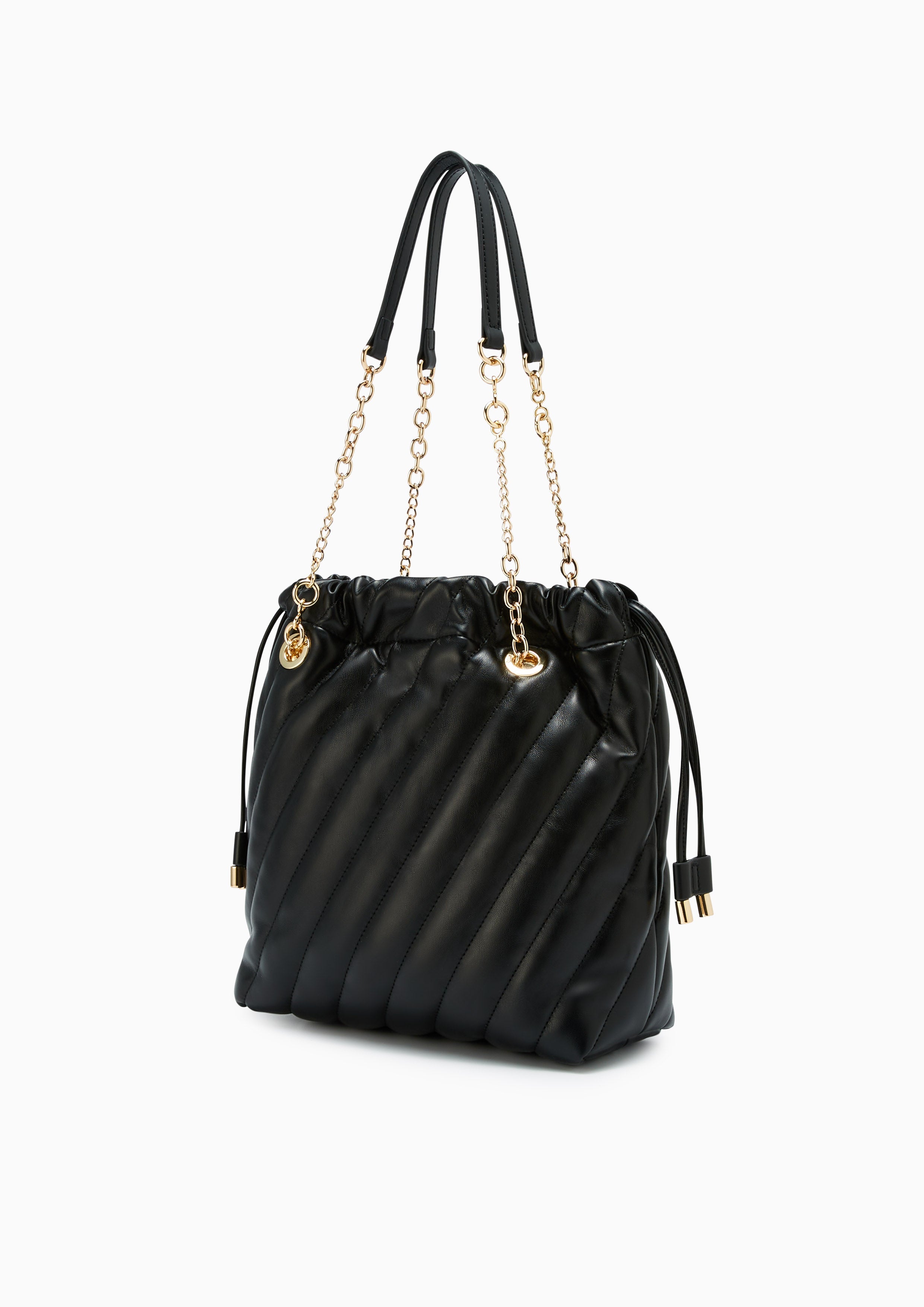 Ameilah Hobo M Shoulder Bag Black - Lyn TH