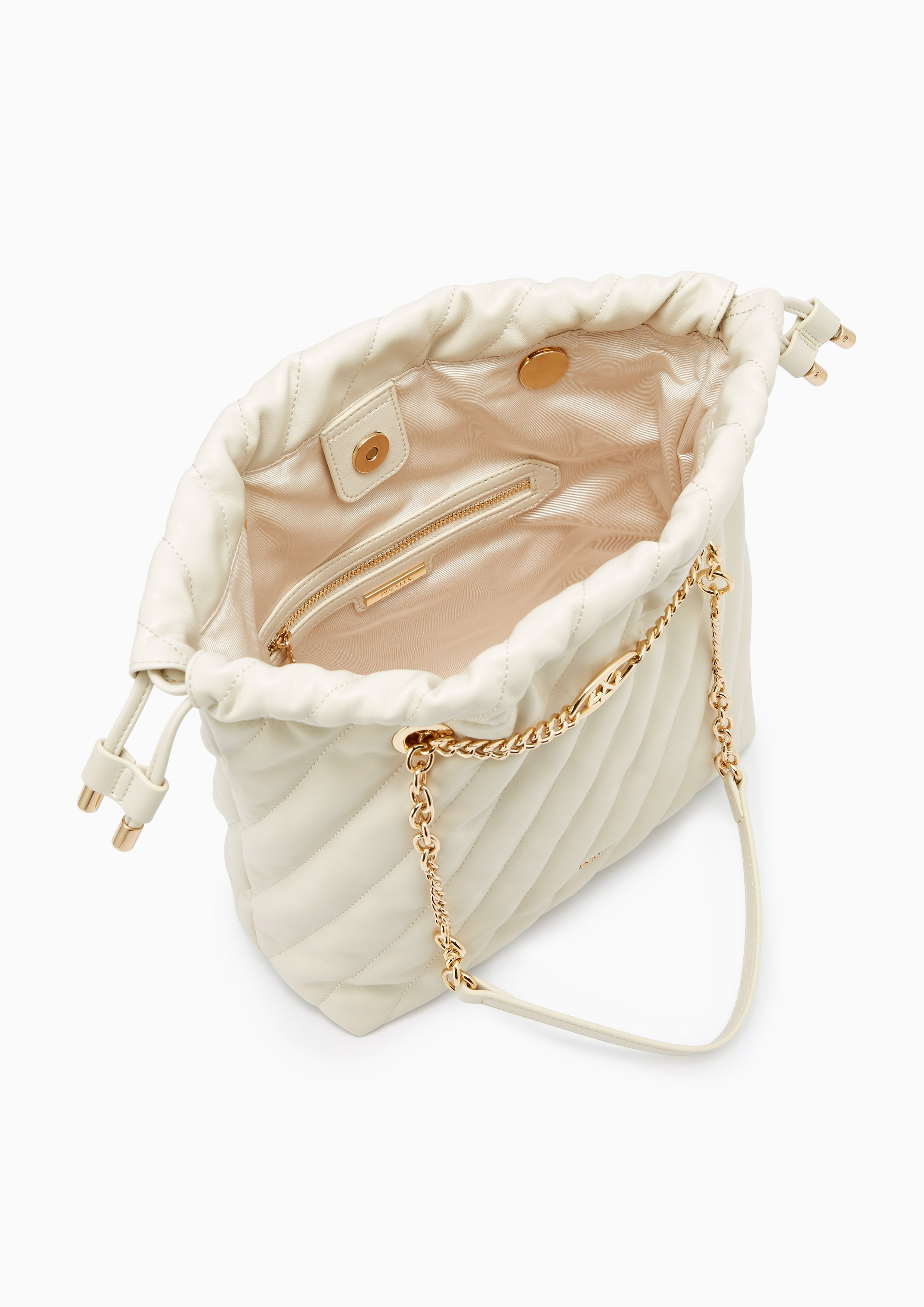 Ameilah Hobo M Shoulder Bag Ivory - Lyn TH