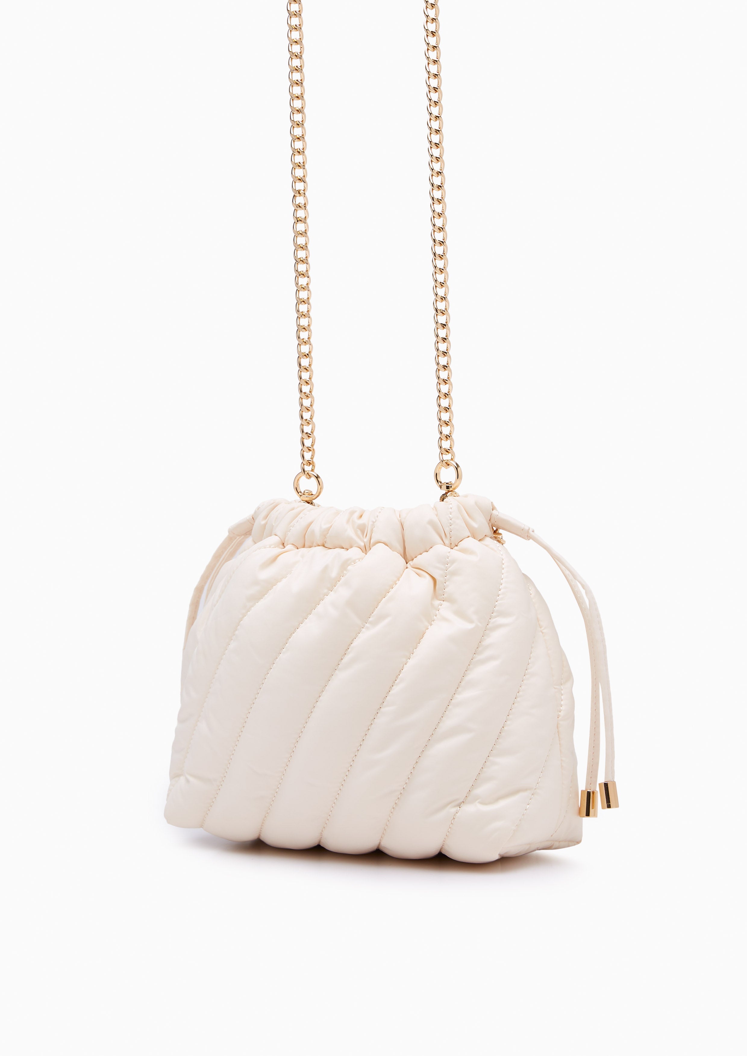 Ameilah Hobo S Shoulder Bag Ivory - Lyn TH