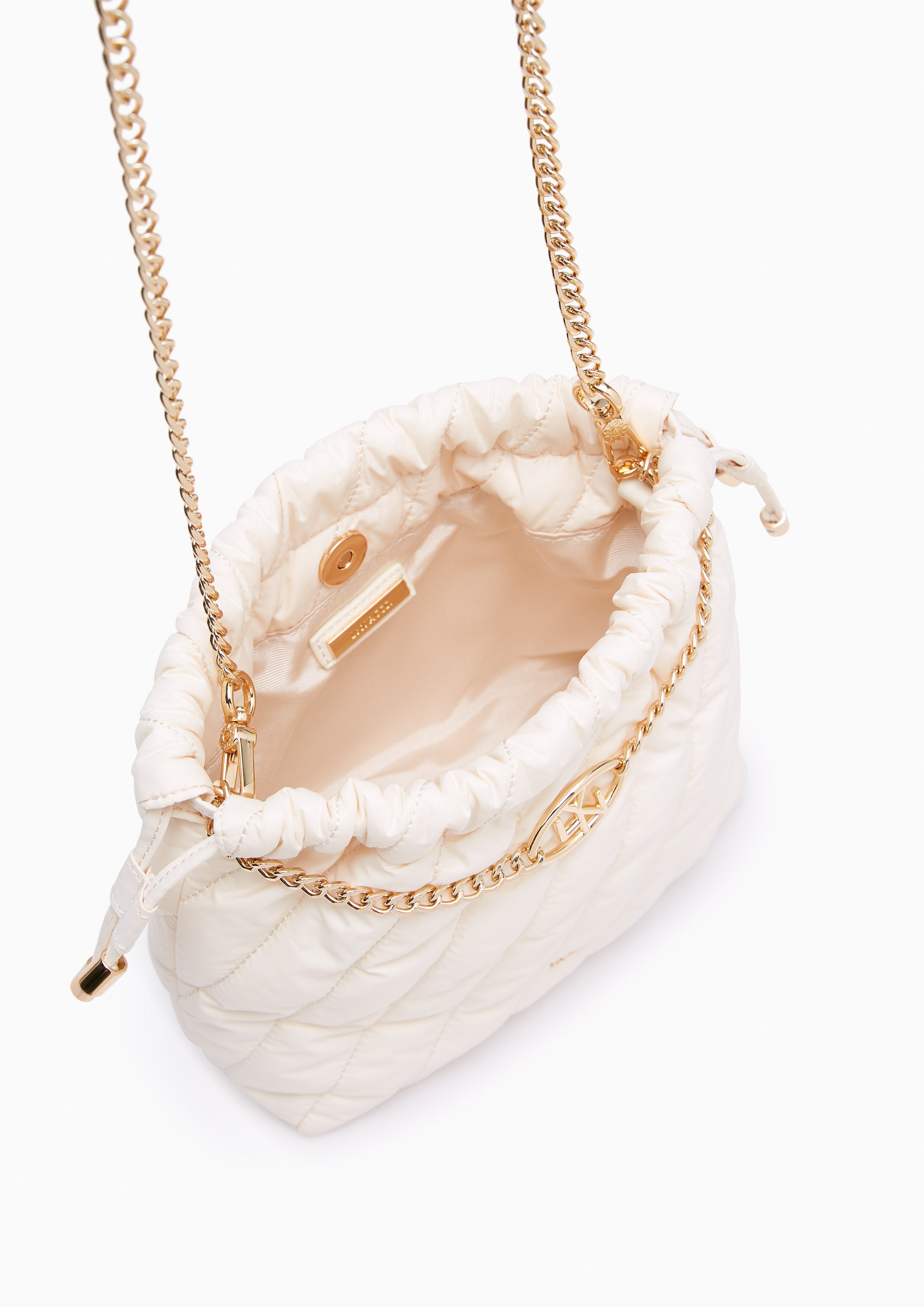 Ameilah Hobo S Shoulder Bag Ivory - Lyn TH