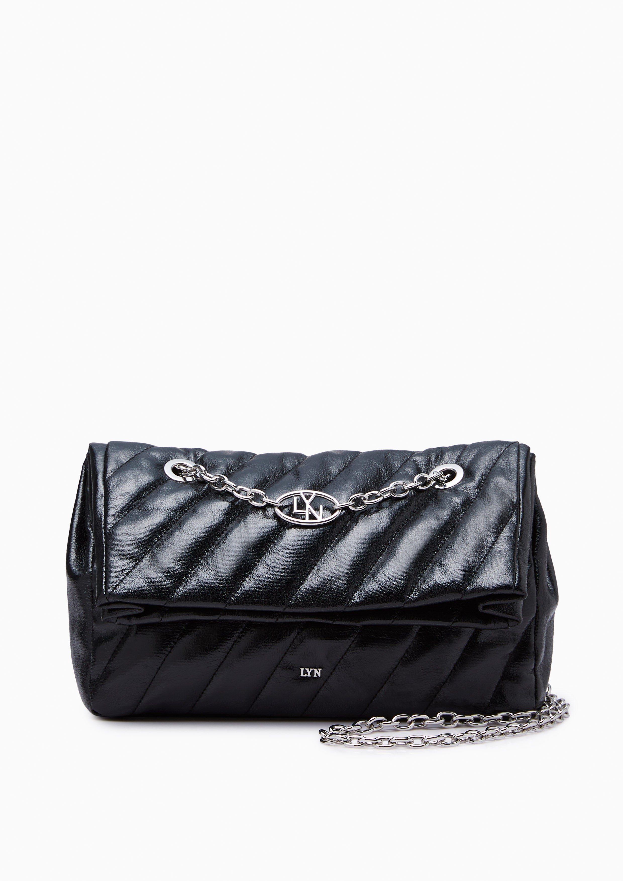 Ameilah Shoulder Bag Black - Lyn TH