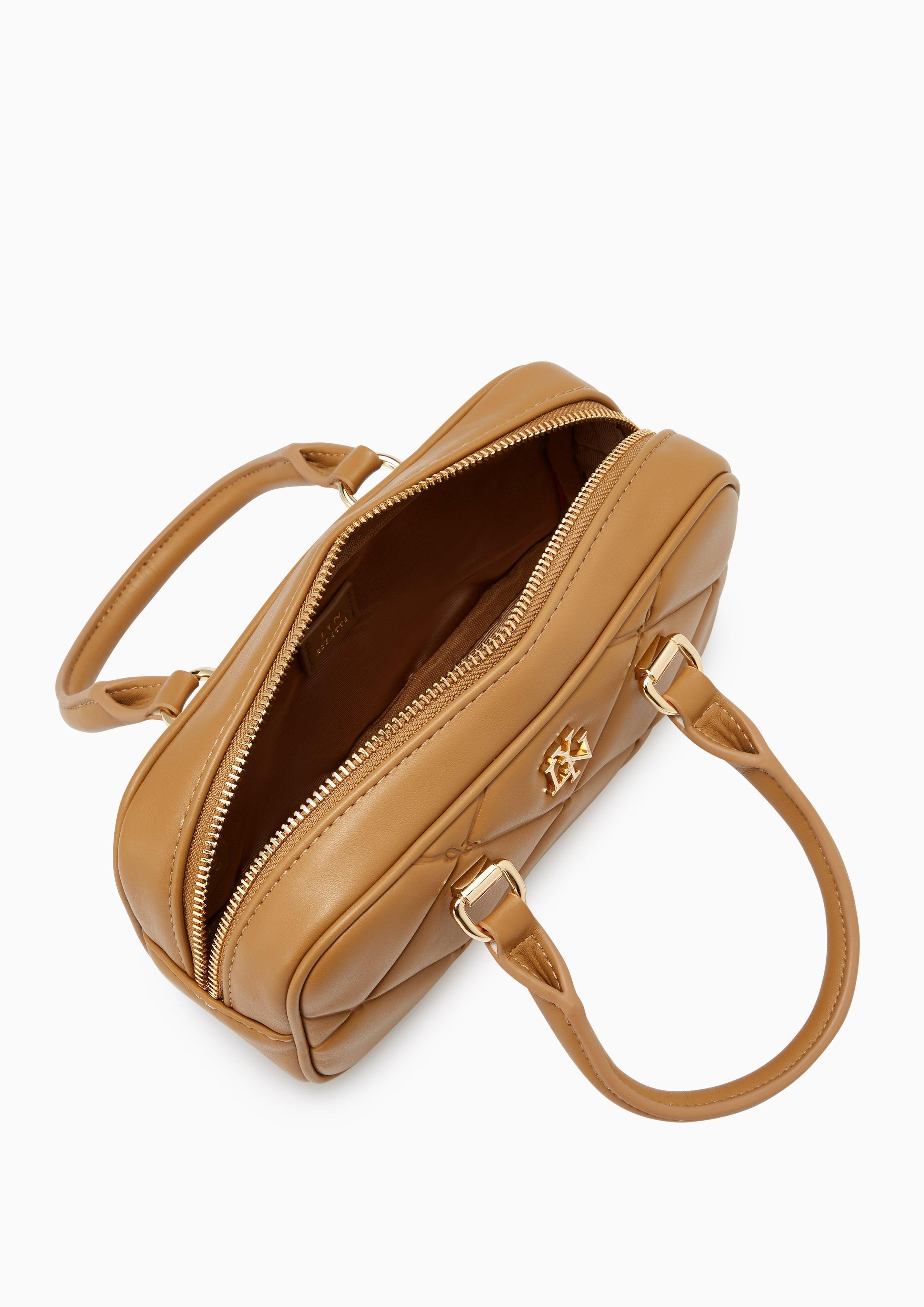 Grace Handle Bag Brown