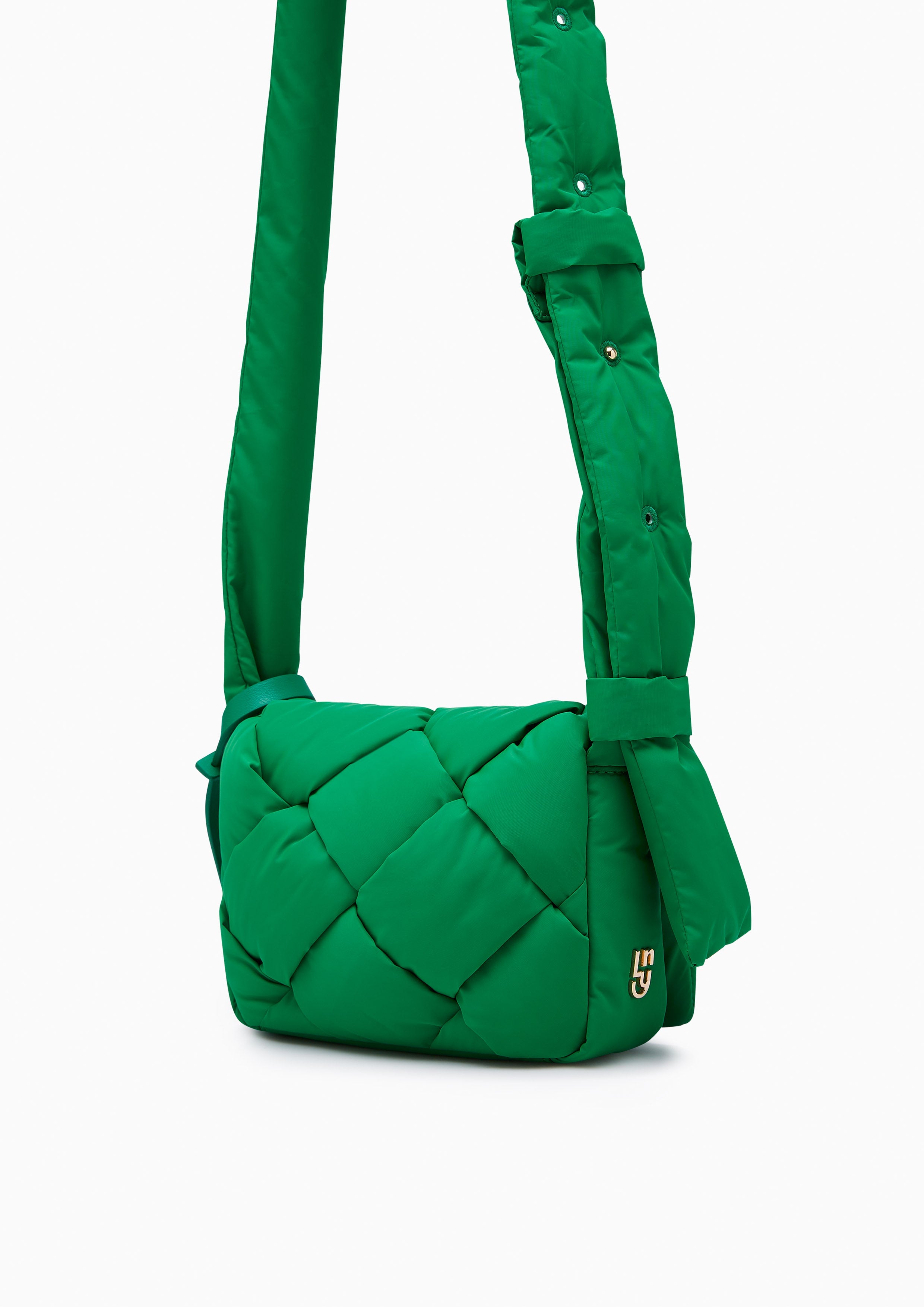 Jaycee Front Flap Crossbody Bag Green - Lyn TH