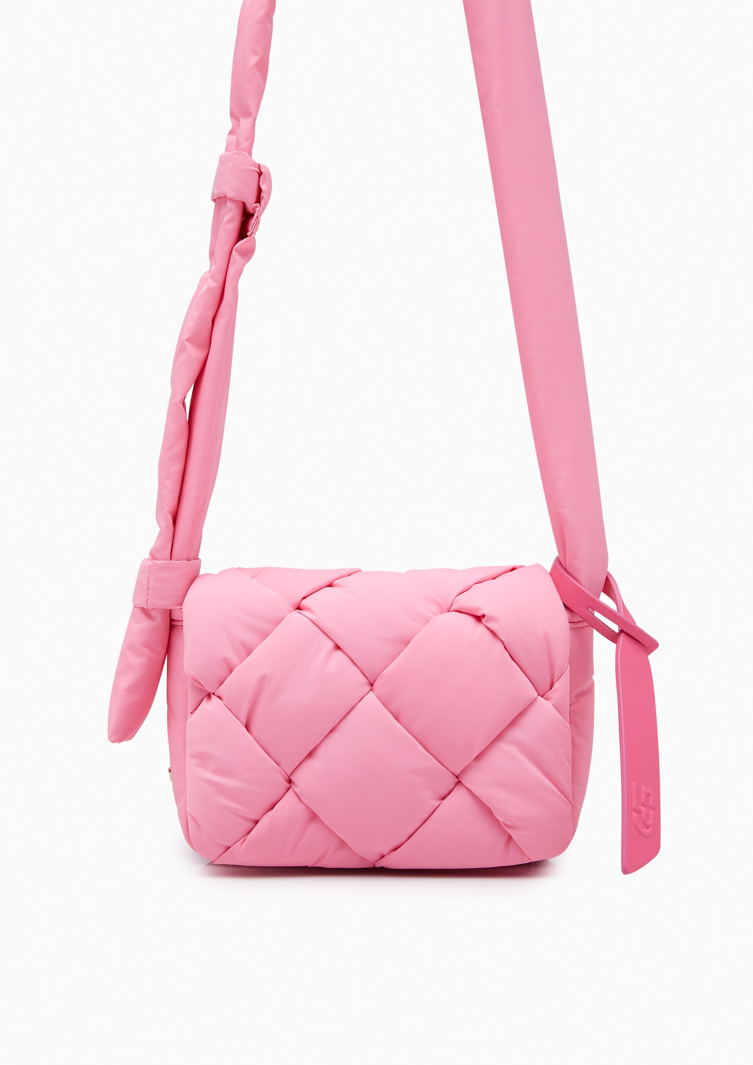 Jaycee Front Flap Crossbody Bag Pink - Lyn TH