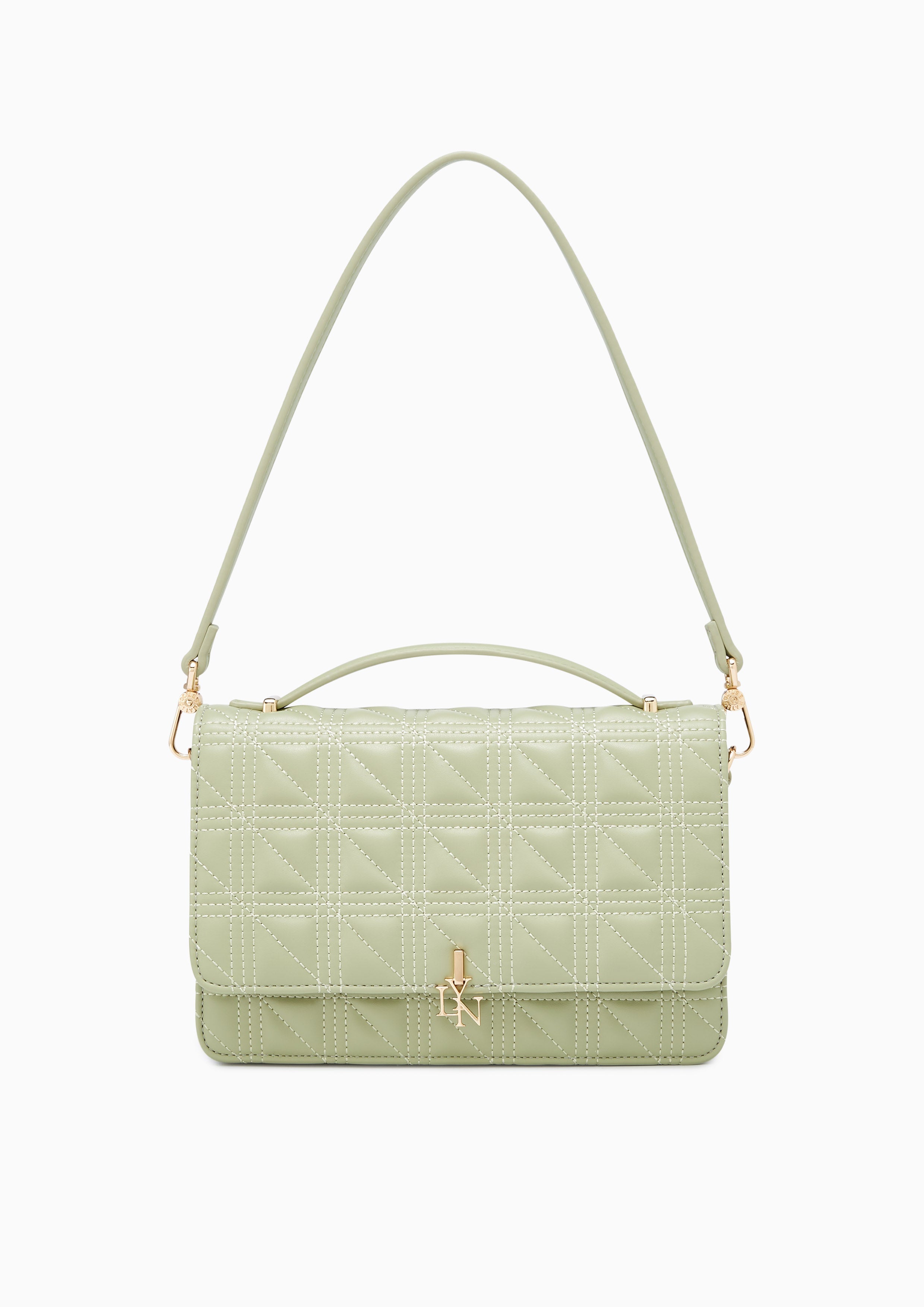 Aurelia Handle Bag Green - Lyn TH