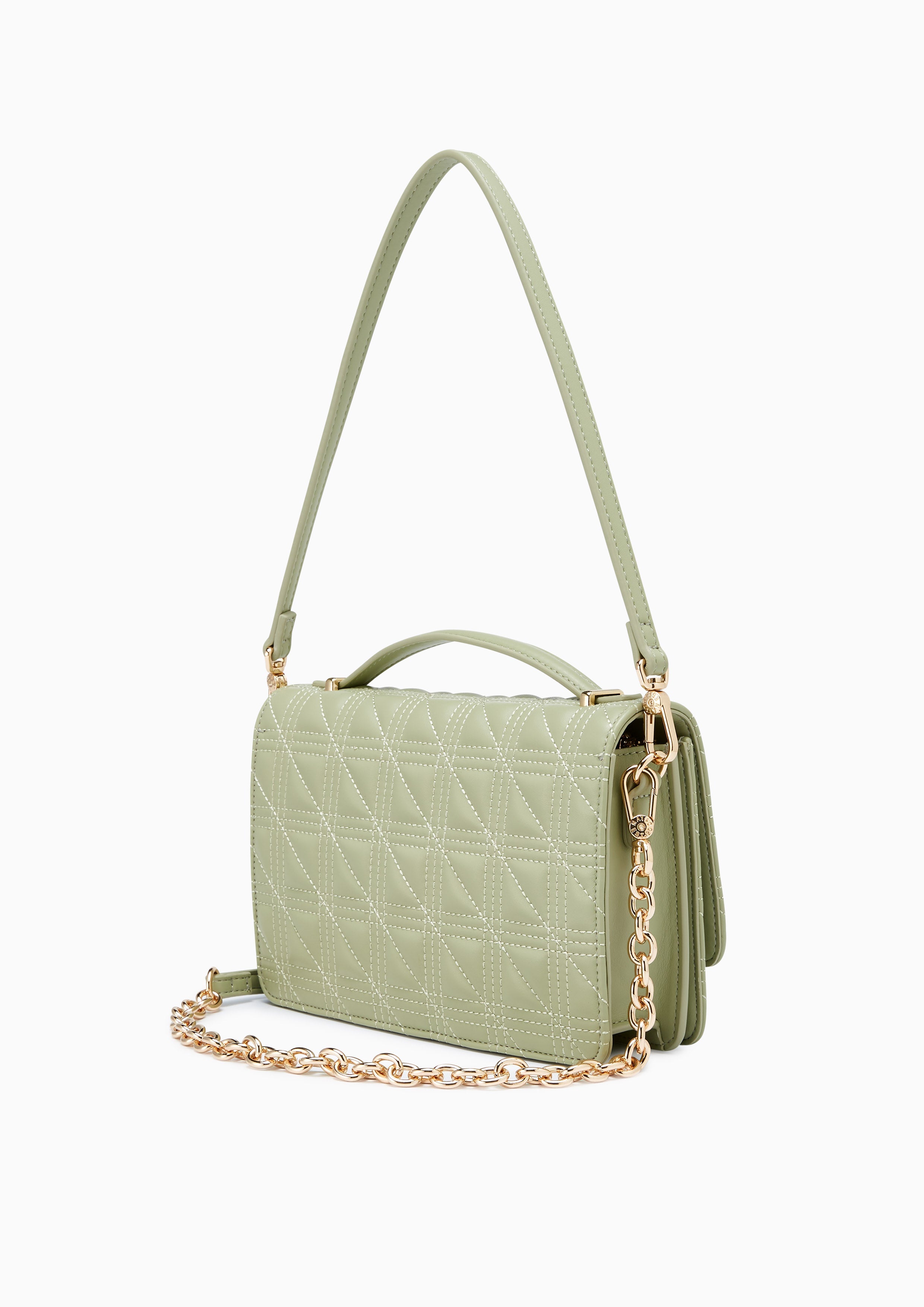 Aurelia Handle Bag Green - Lyn TH