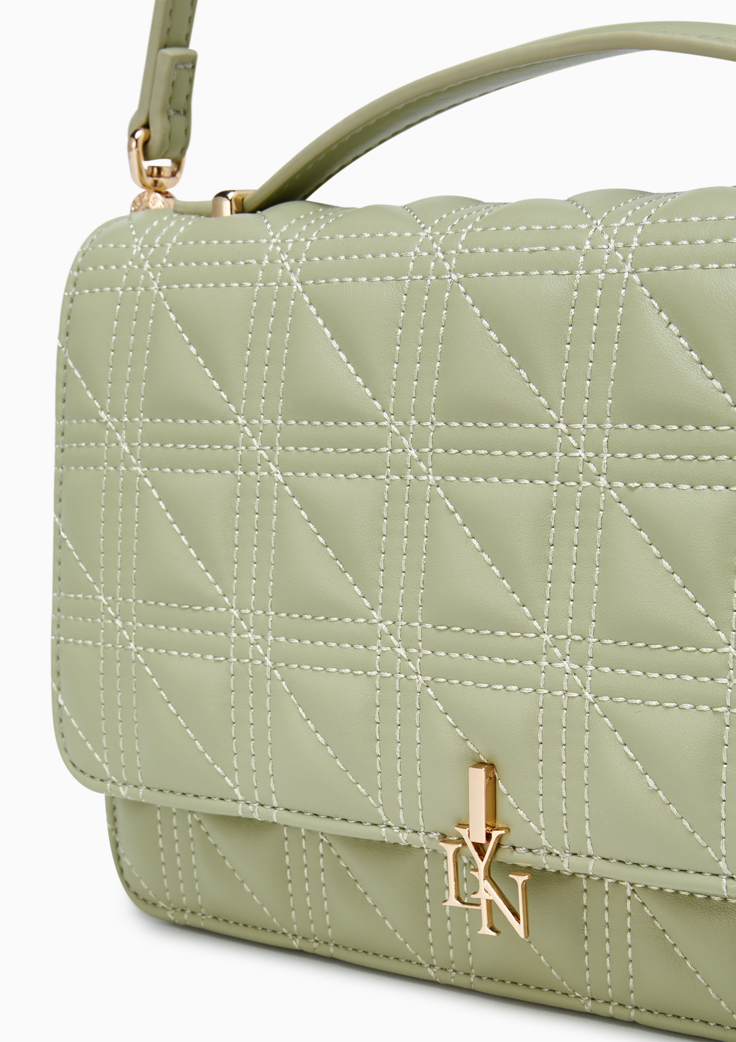 Aurelia Handle Bag Green - Lyn TH