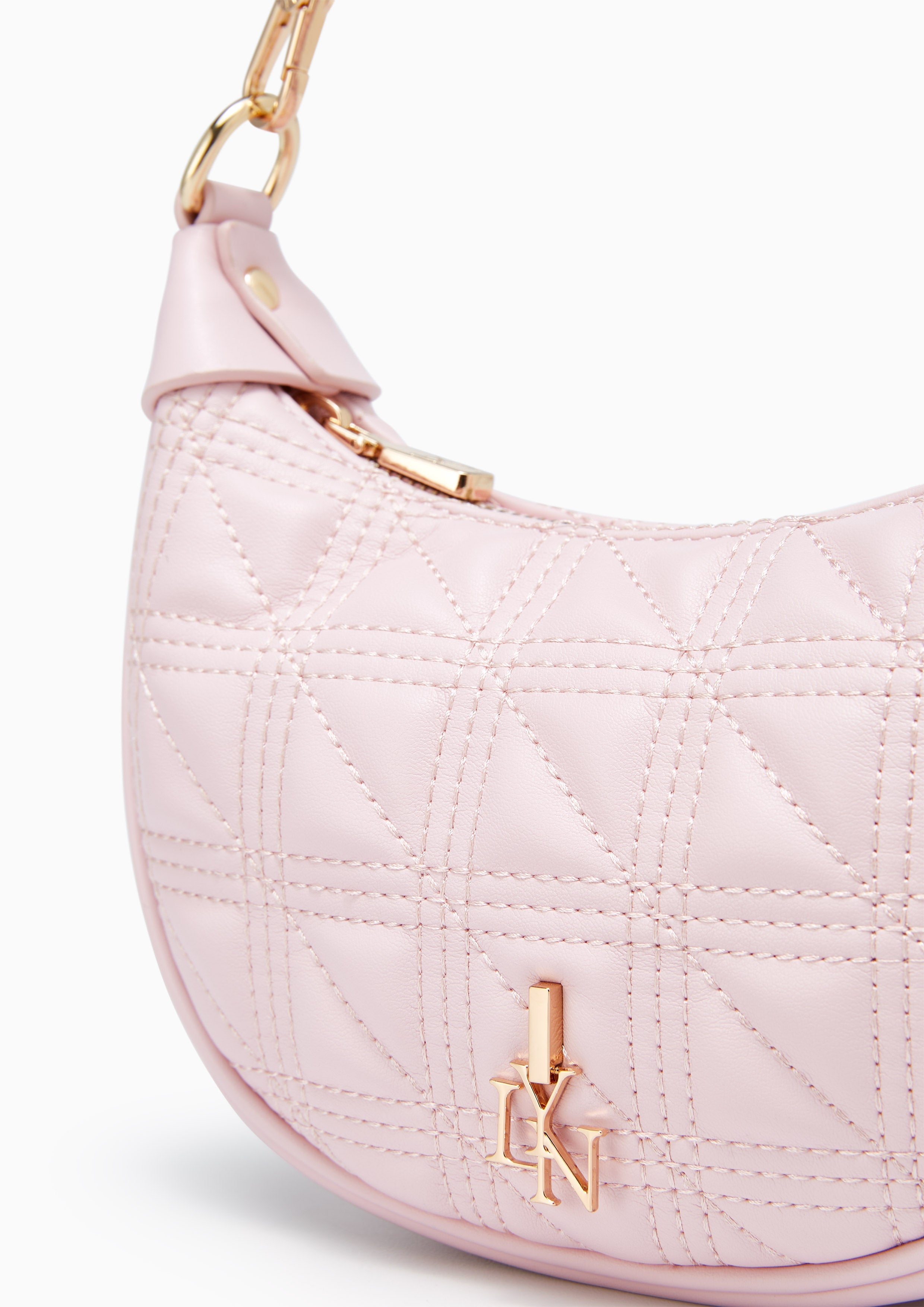 Aurelia Half Moon S Shoulder Bag Pink - Lyn TH