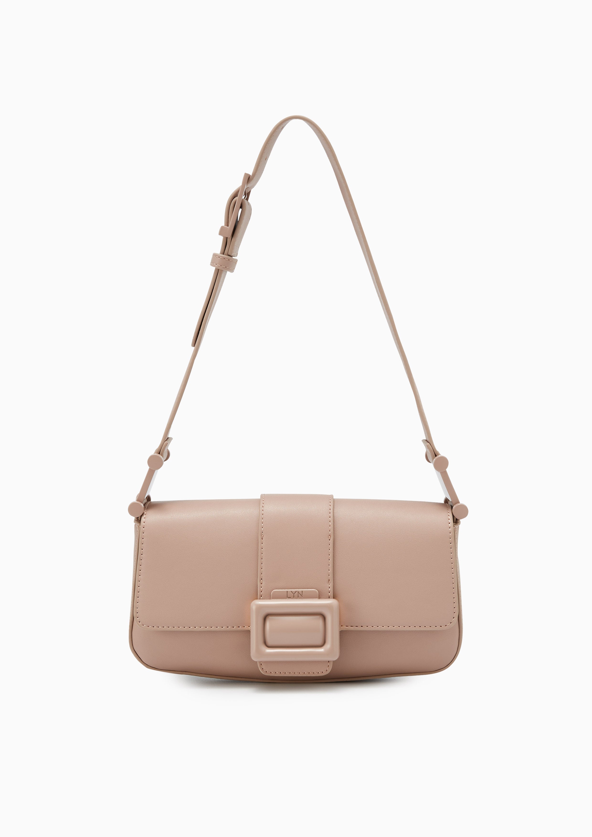 Shelly Shoulder Flap Bag Pink