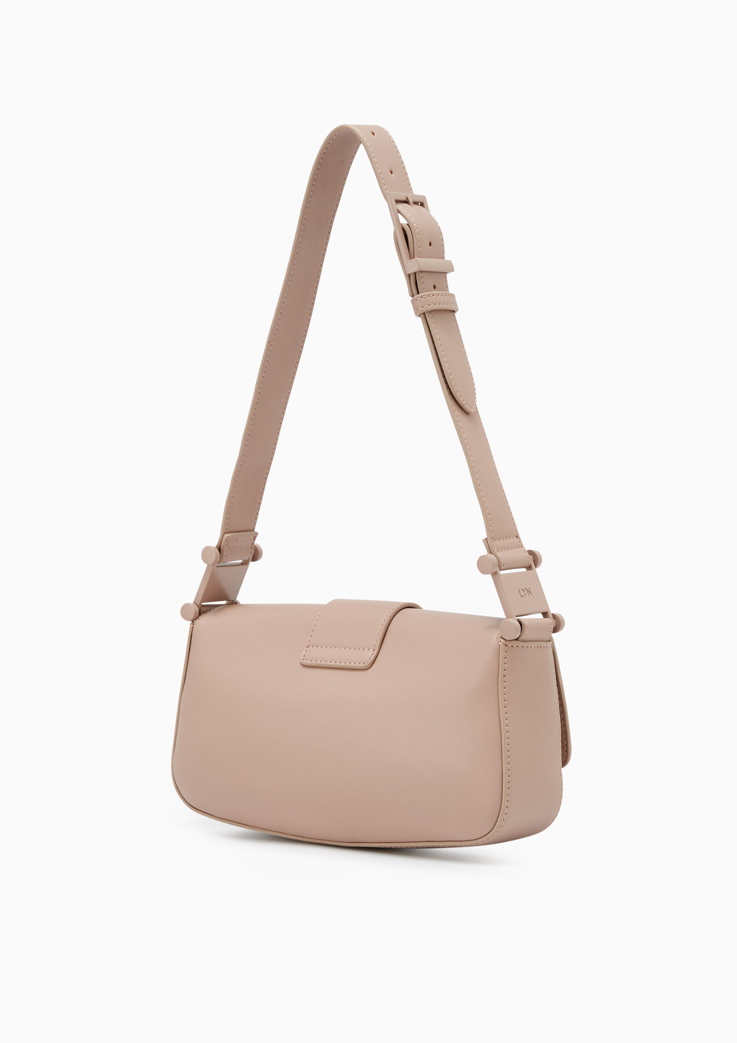 Shelly Shoulder Flap Bag Pink