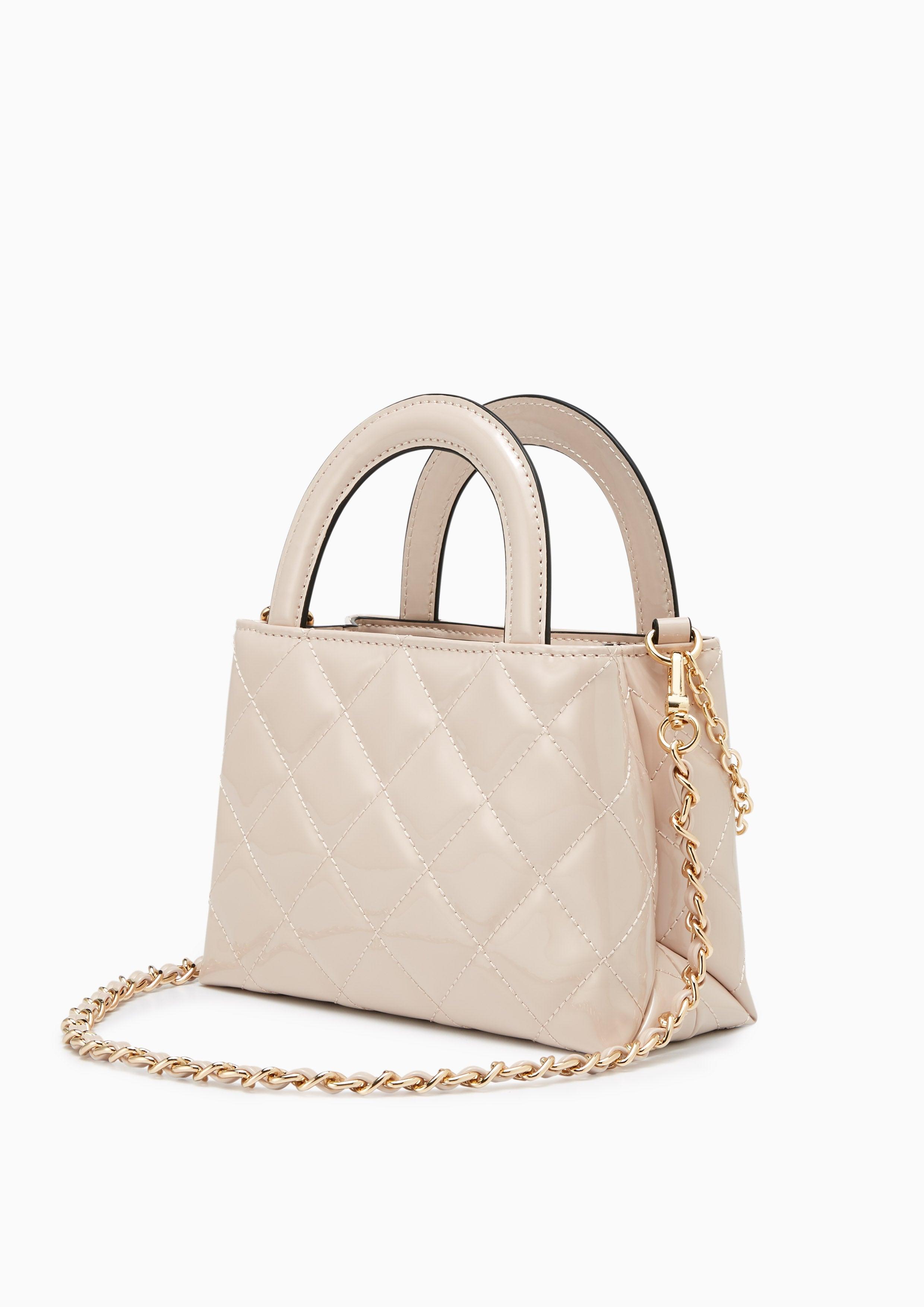 Antoinette Top Handle Bag Nude