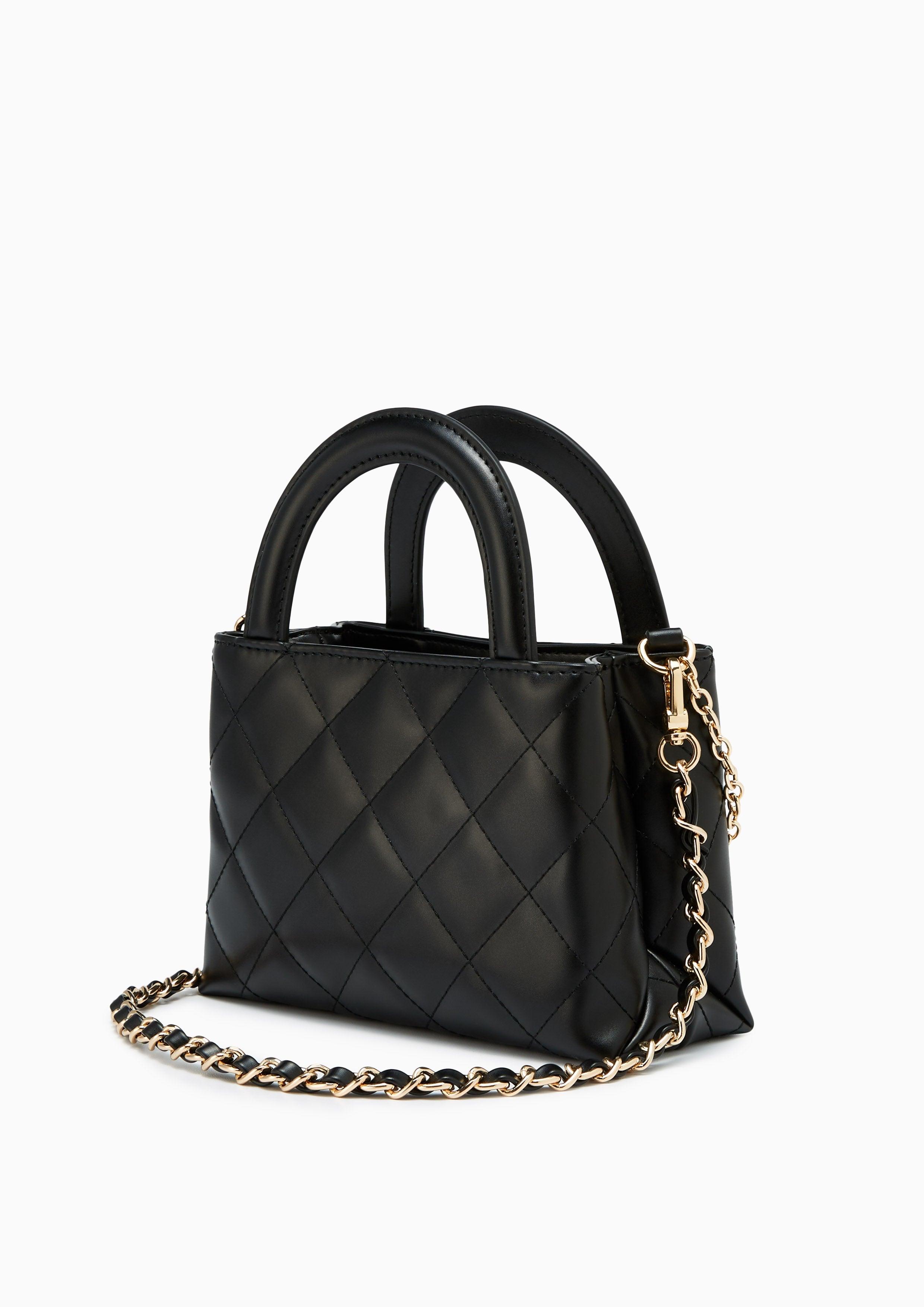 Antoinette Top Handle Bag Black