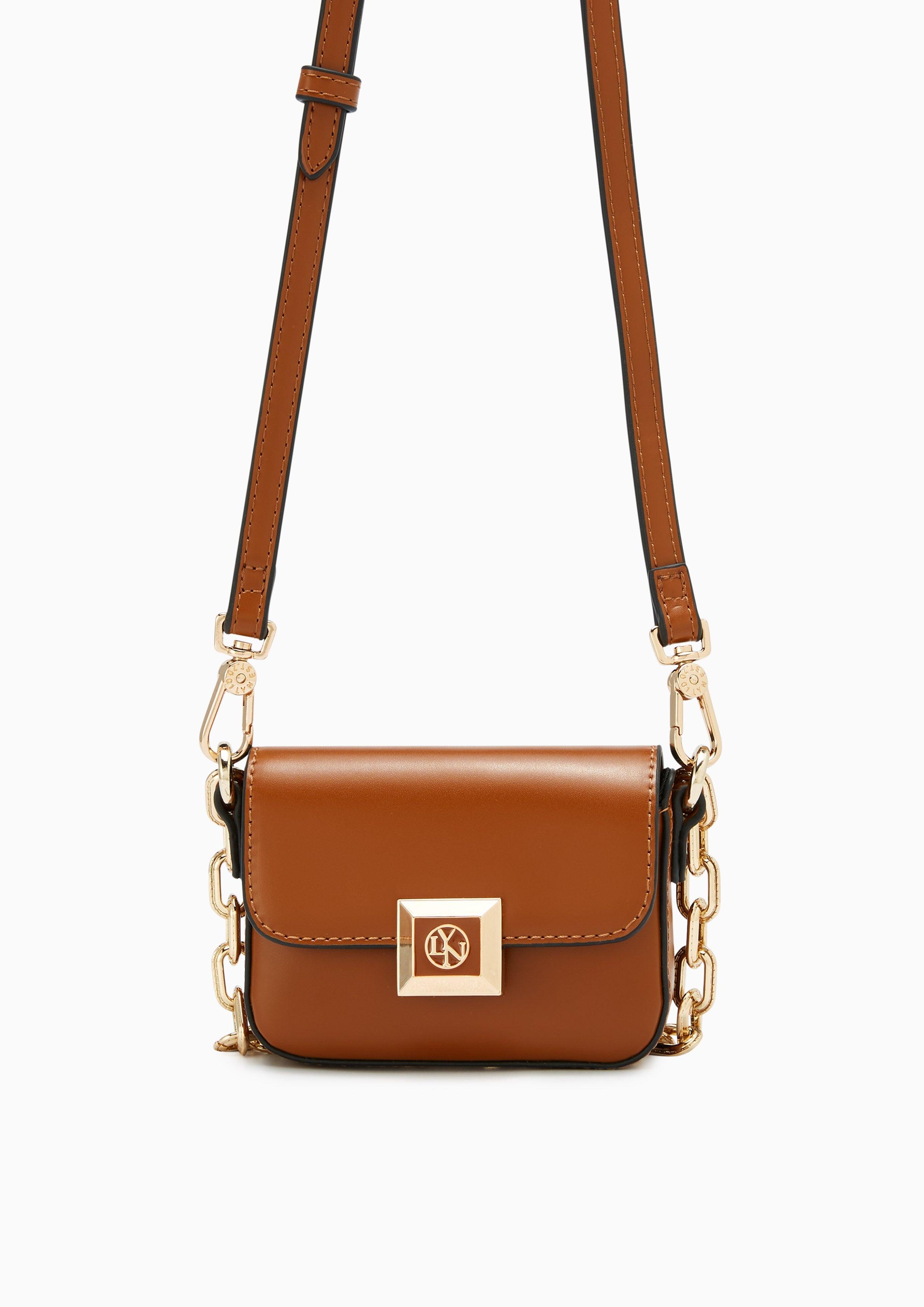 Fadia Mini Crossbody Bag Brown