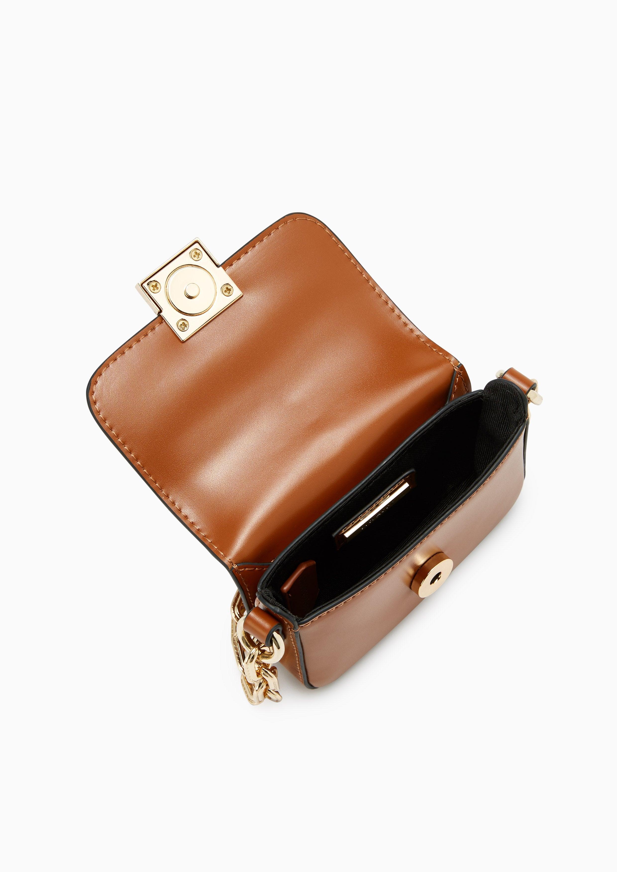 Fadia Mini Crossbody Bag Brown