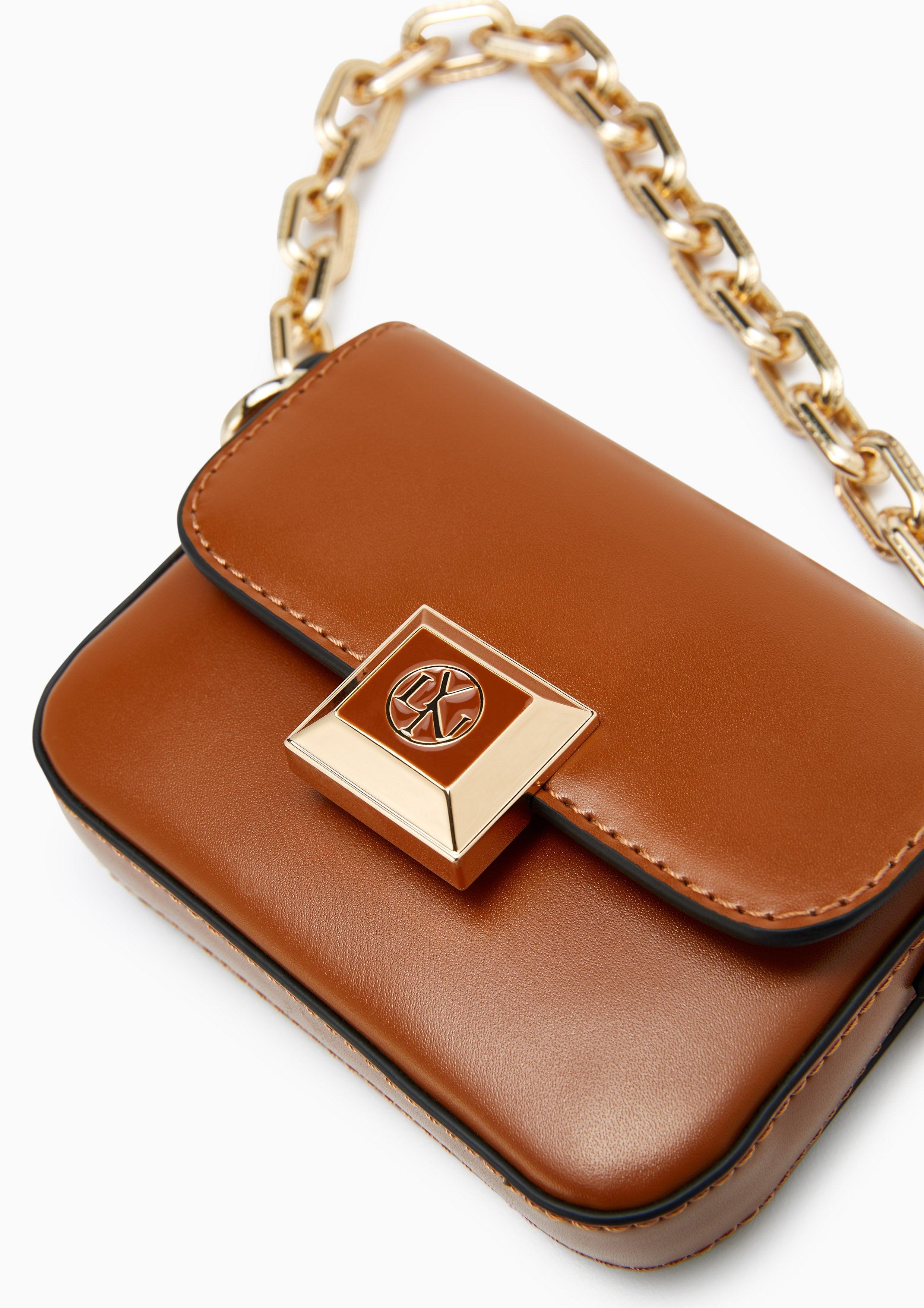 Fadia Mini Crossbody Bag Brown