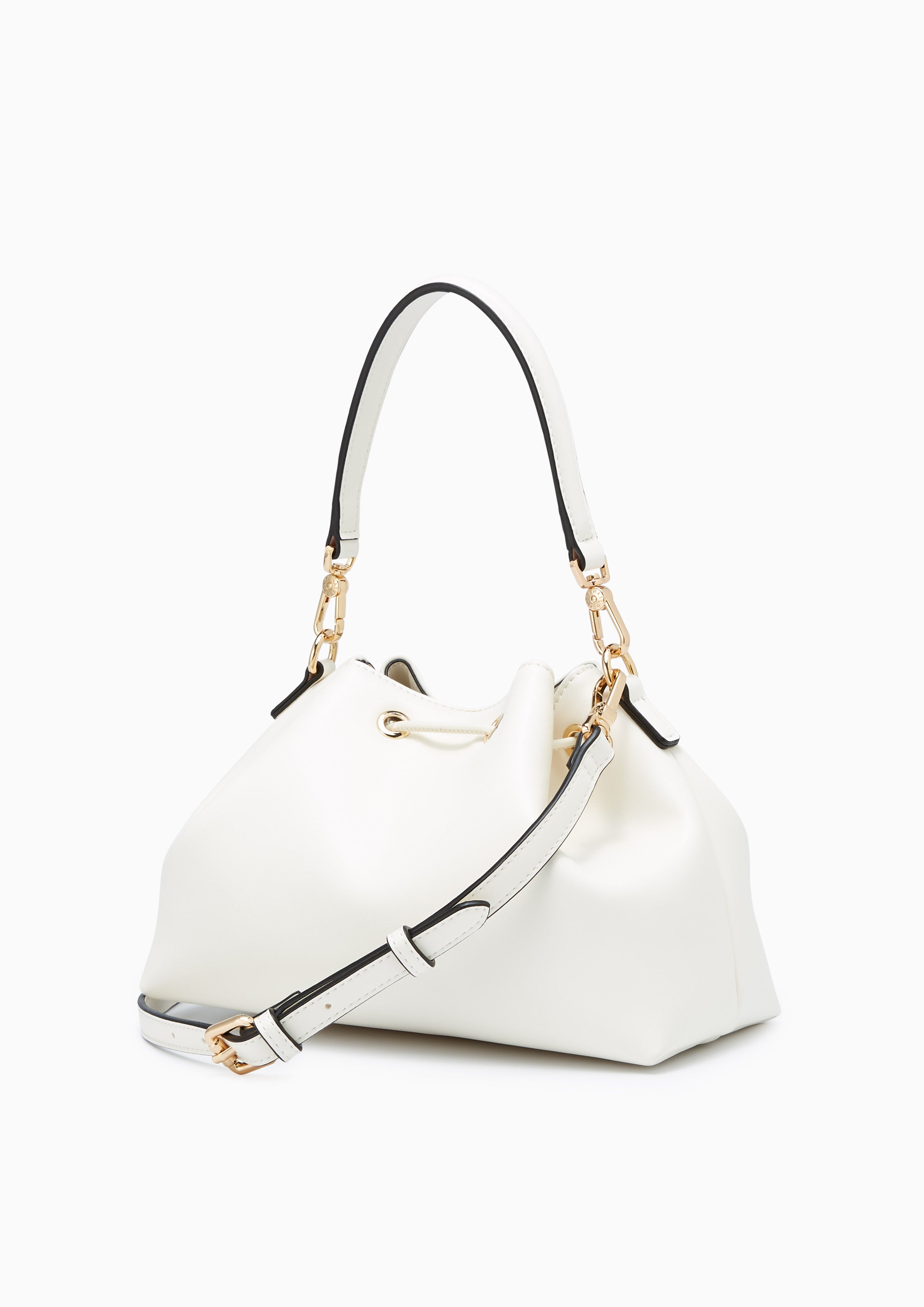 Gareth Diamond Bucket Bag S White