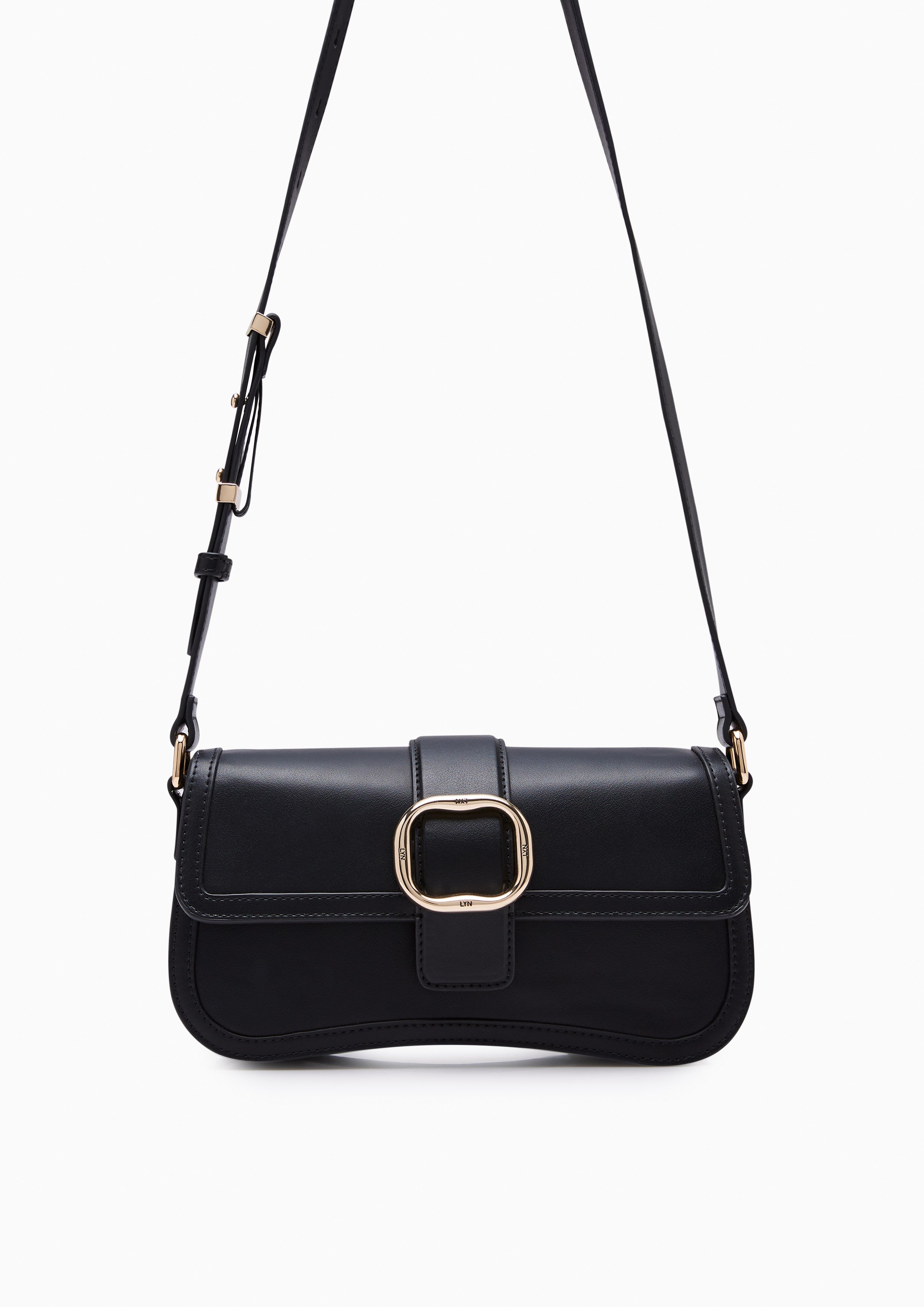 Paco M Crossbody Bag Black - Lyn TH