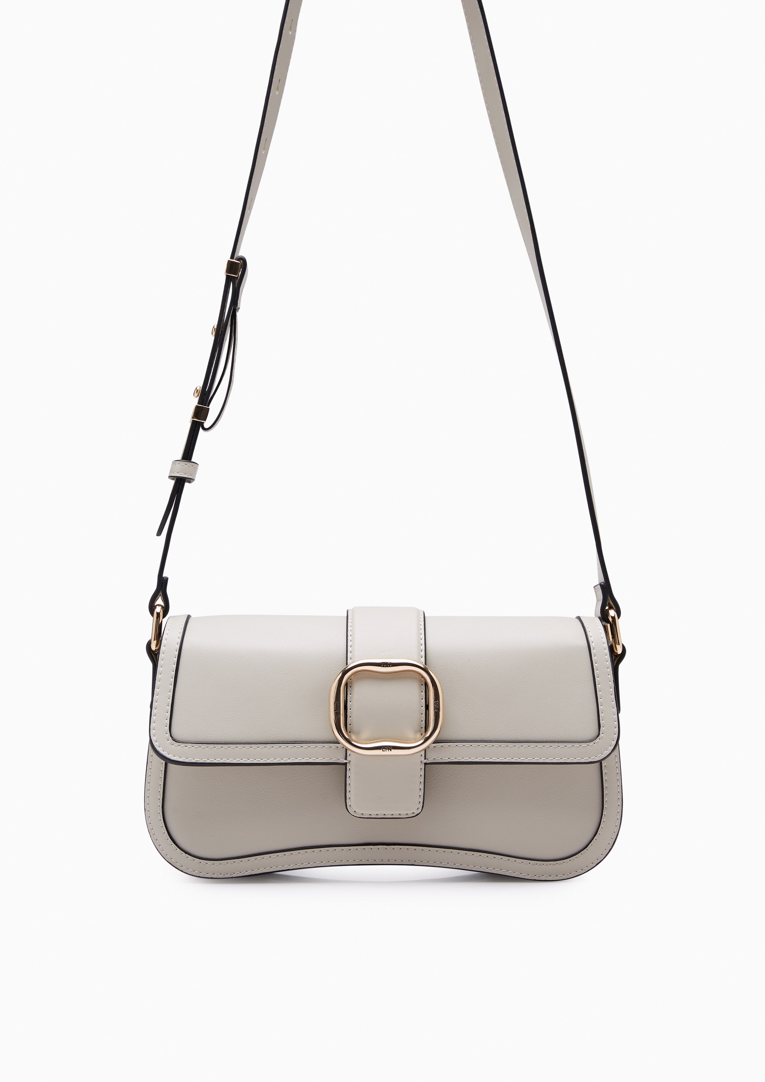 Paco M Crossbody Bag Light Grey - Lyn TH