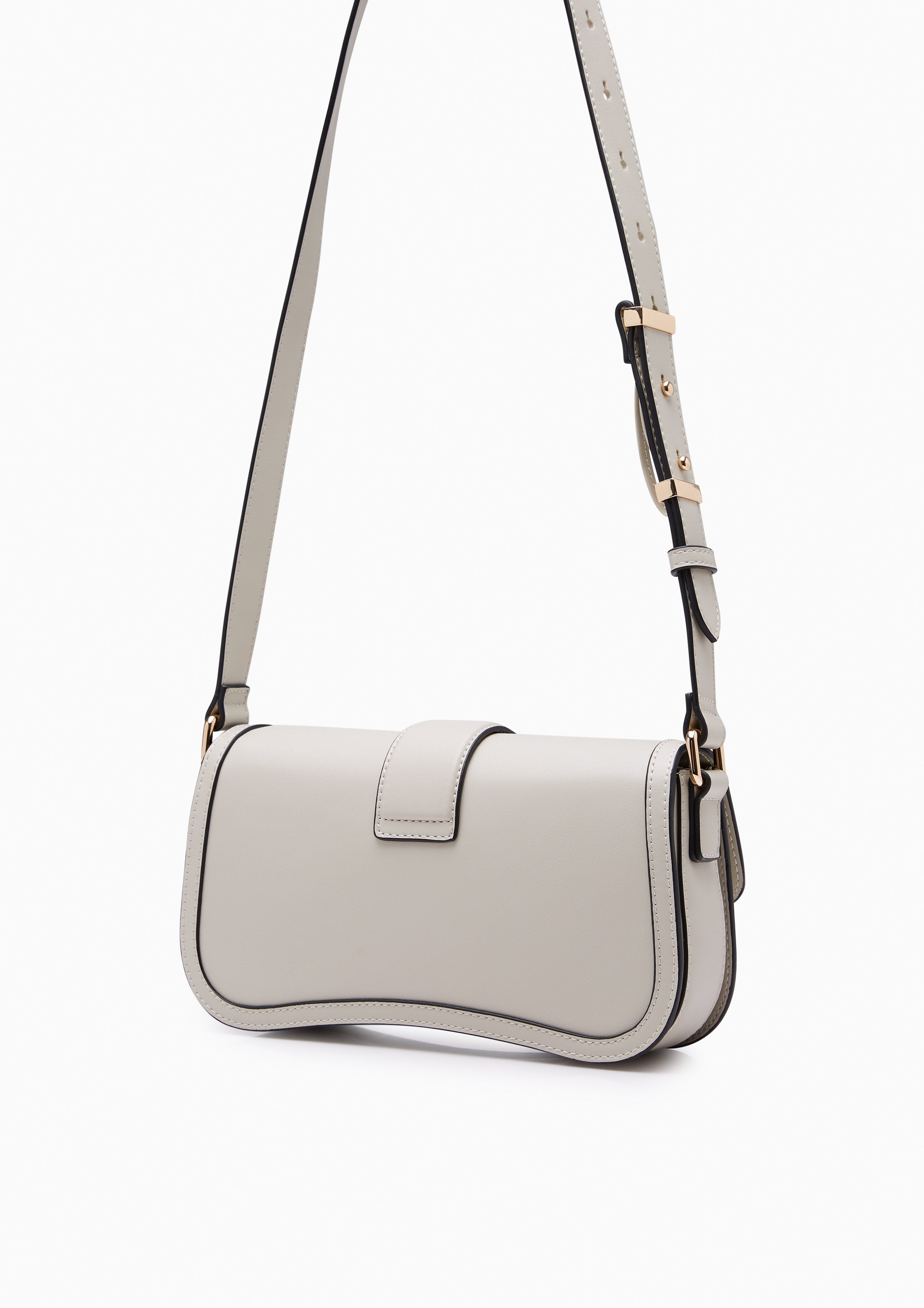 Paco M Crossbody Bag Light Grey - Lyn TH