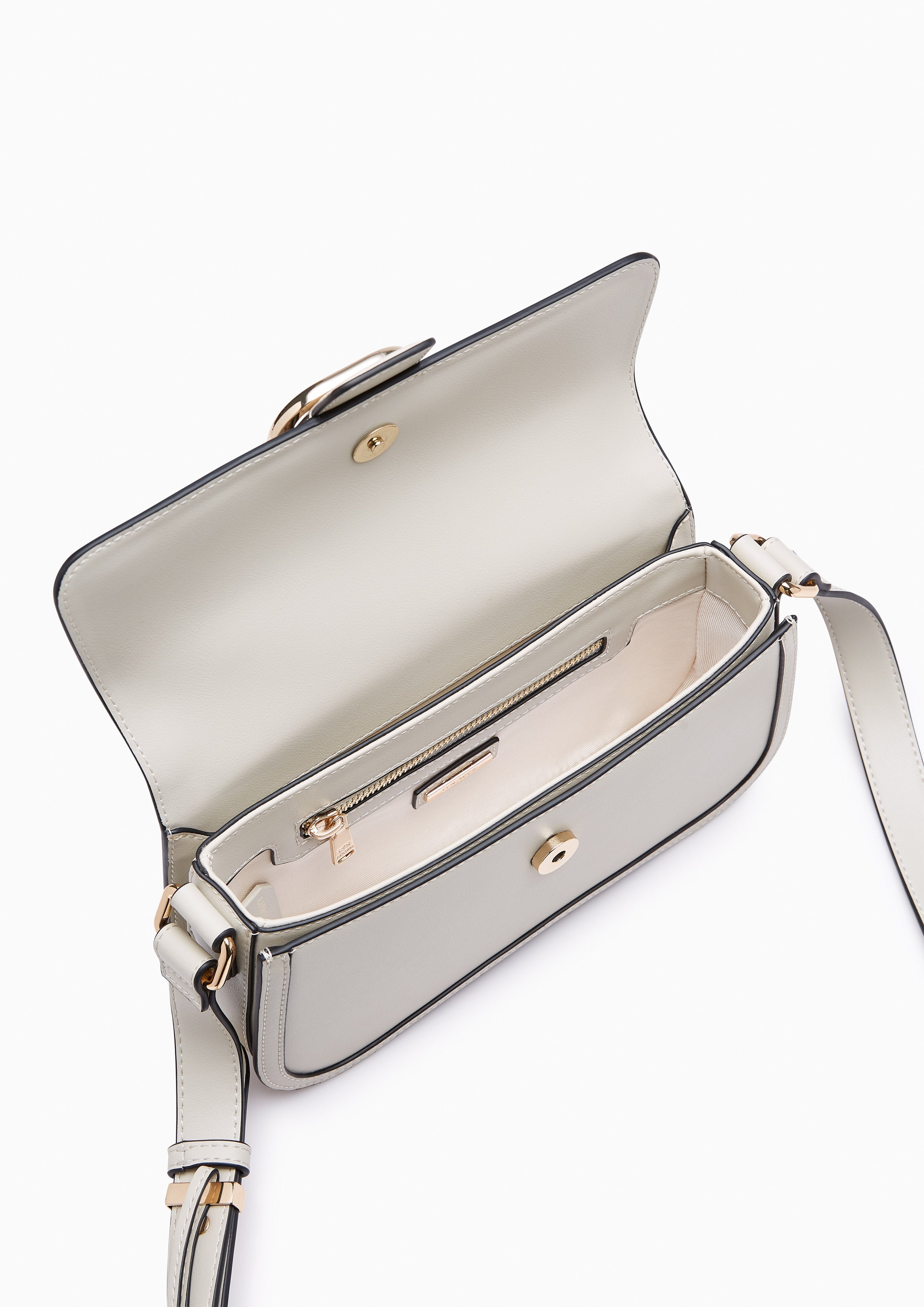 Paco M Crossbody Bag Light Grey - Lyn TH