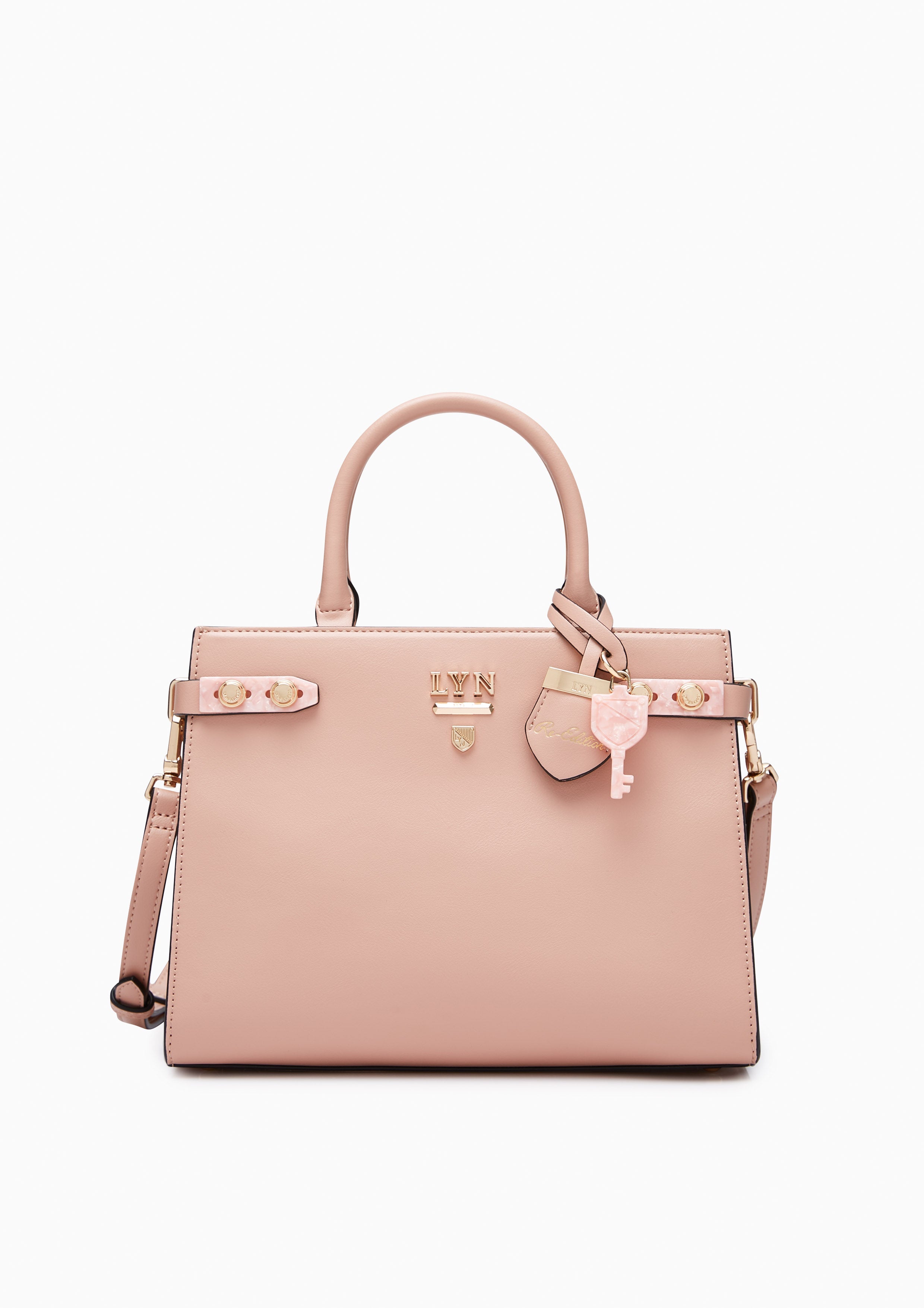 Fineness Marble Re-Edit Tote Bag Nude - Lyn TH