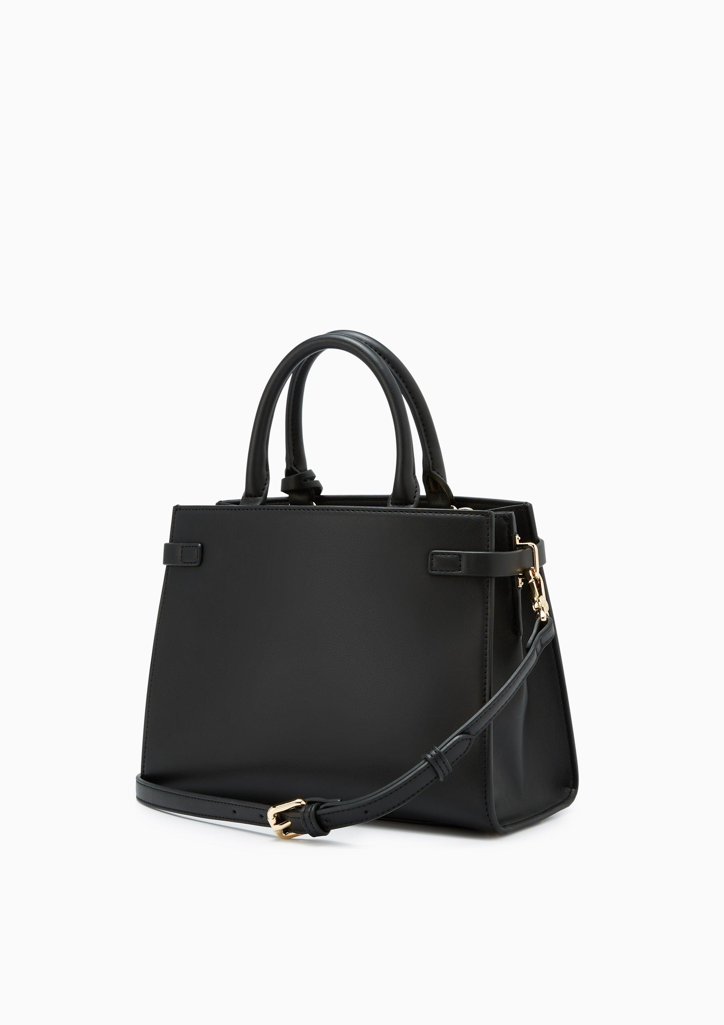 Fineness Marble Re-Edit Tote Bag Black