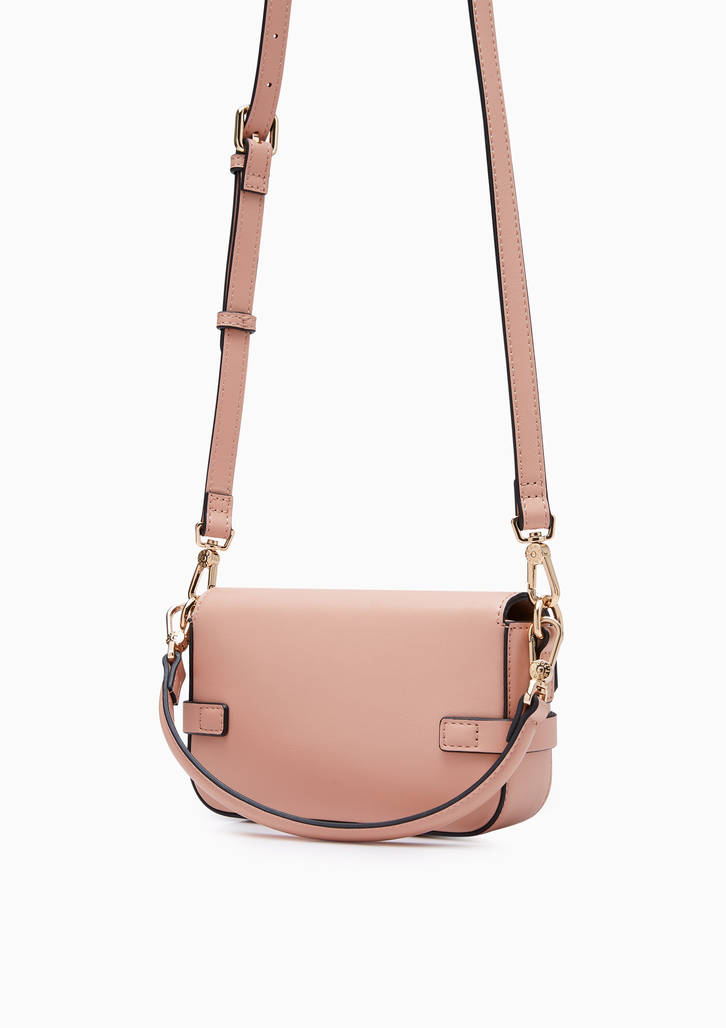 Fineness Marble Mini Crossbody Bag Nude - Lyn TH