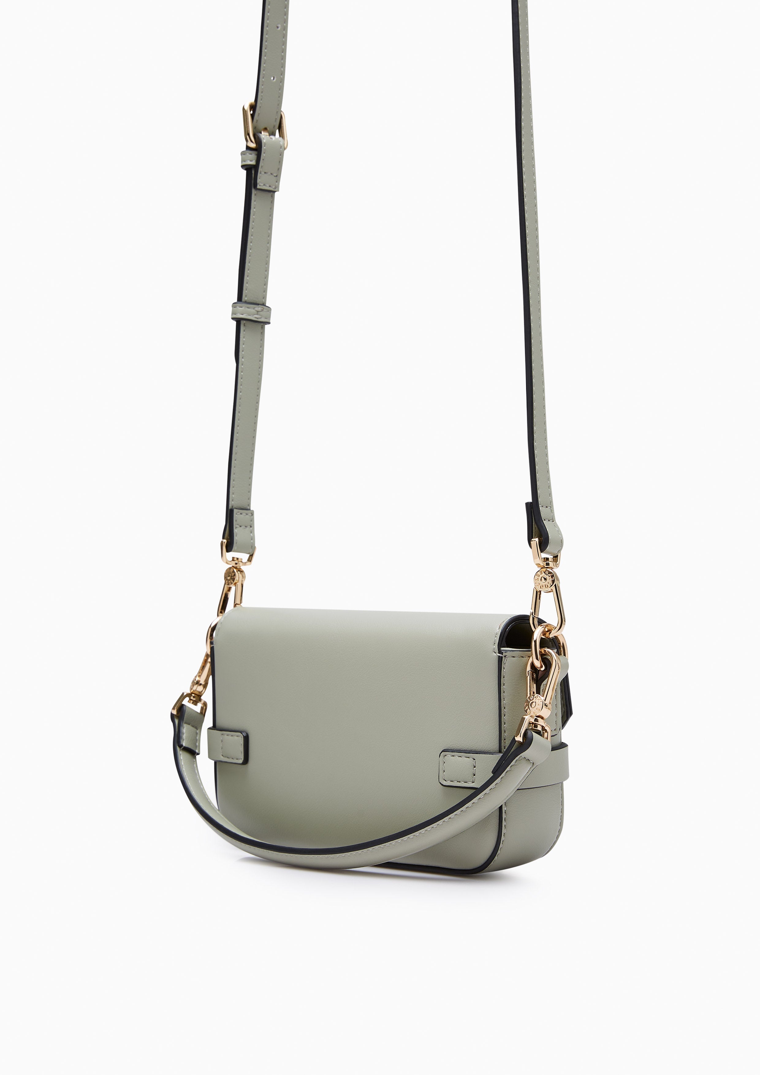 Fineness Marble Mini Crossbody Bag Green - Lyn TH