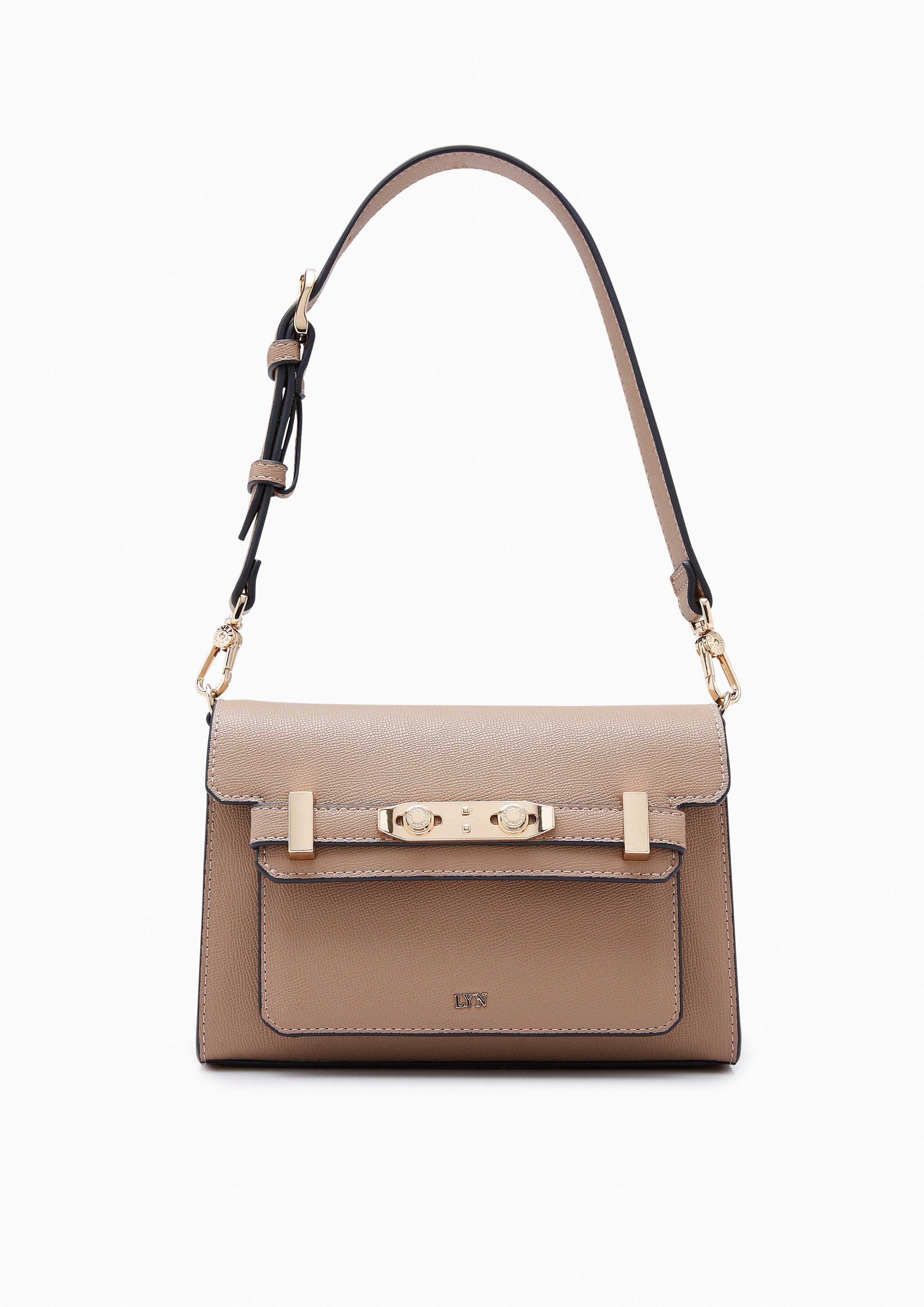 Flawless M Shoulder Bag Brown - Lyn TH