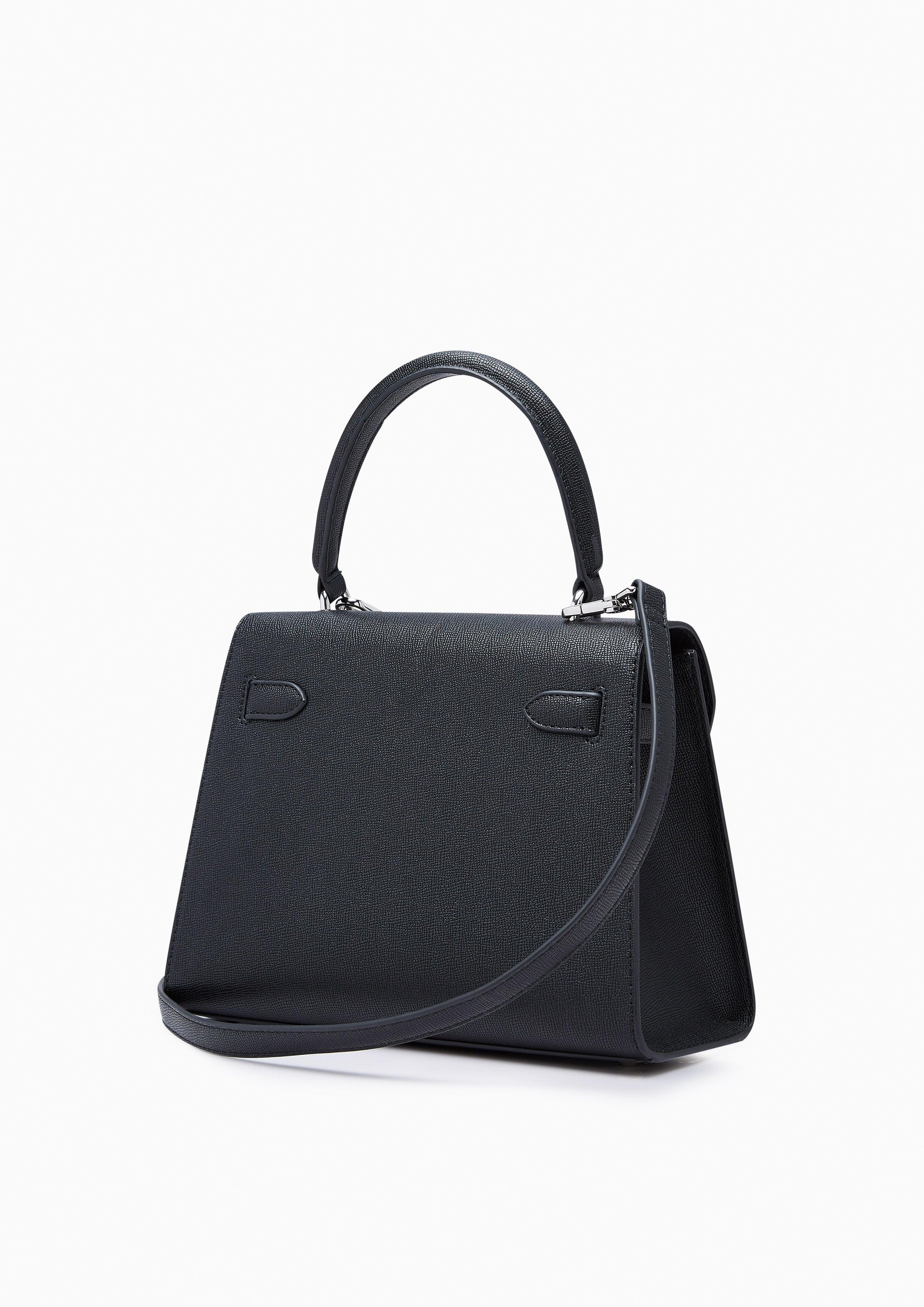 Raff Pocket M Handbag Black - Lyn TH