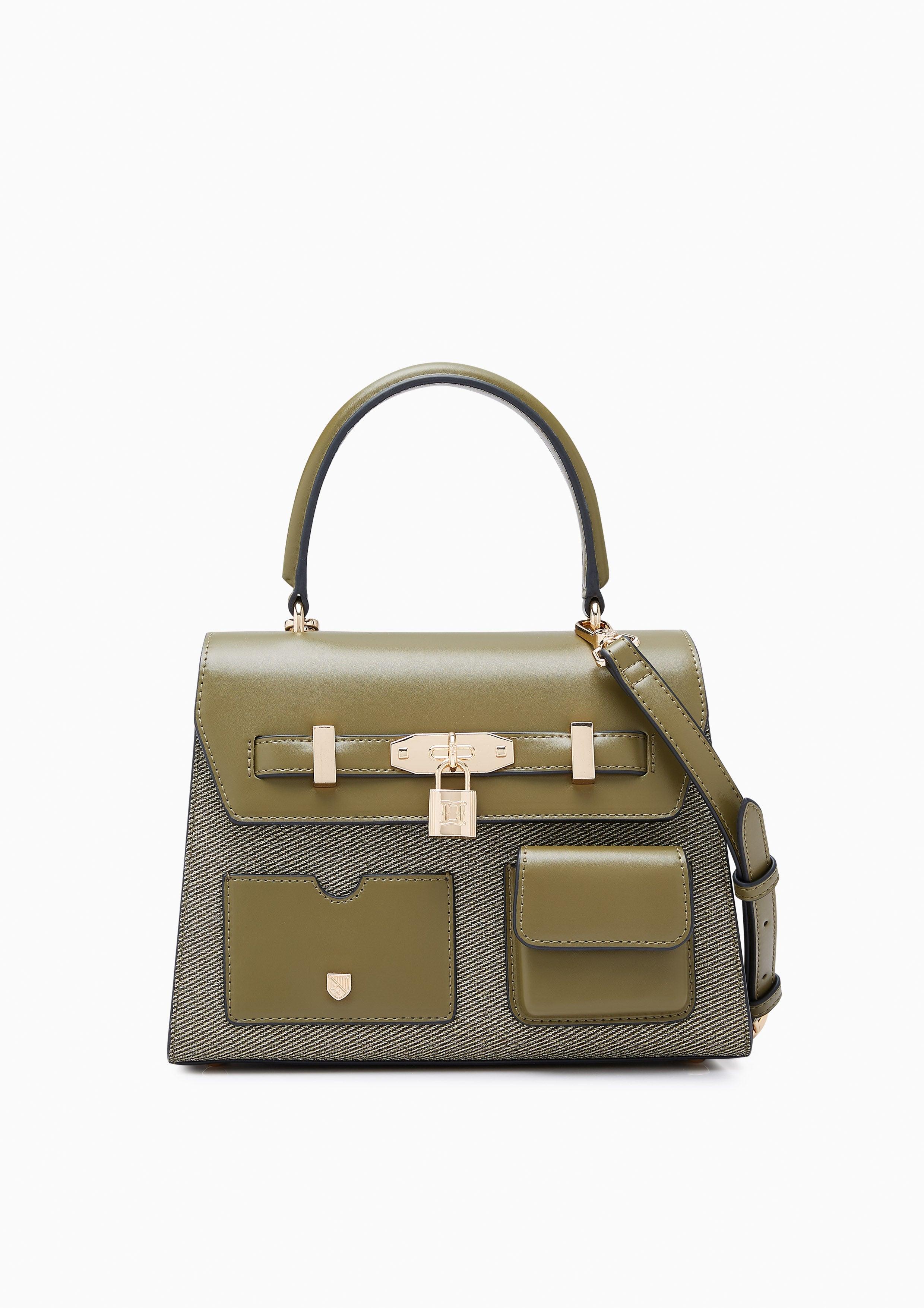 Raff Pocket M Handbag Green - Lyn TH