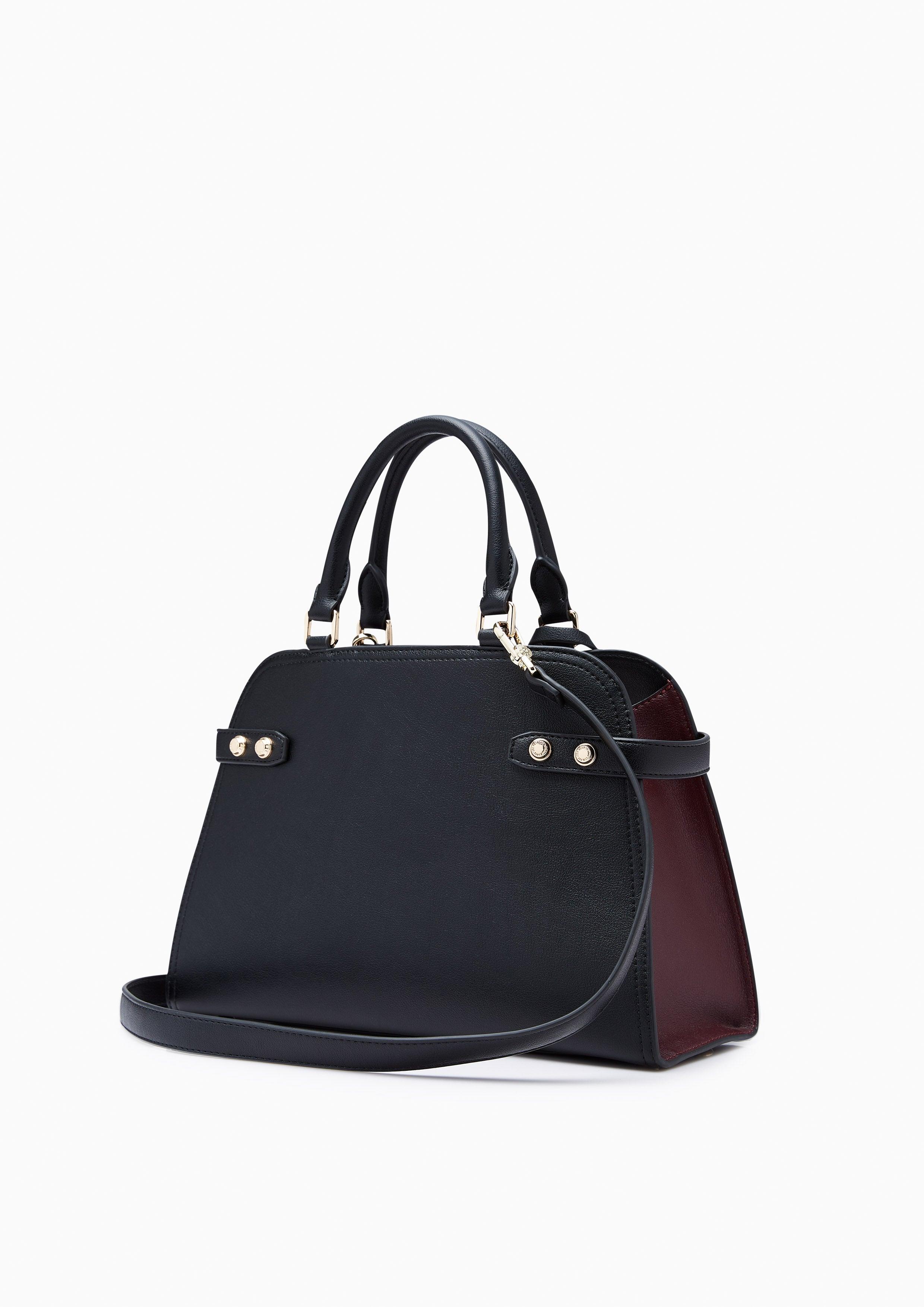 Refine L Tote Bag Black - Lyn TH