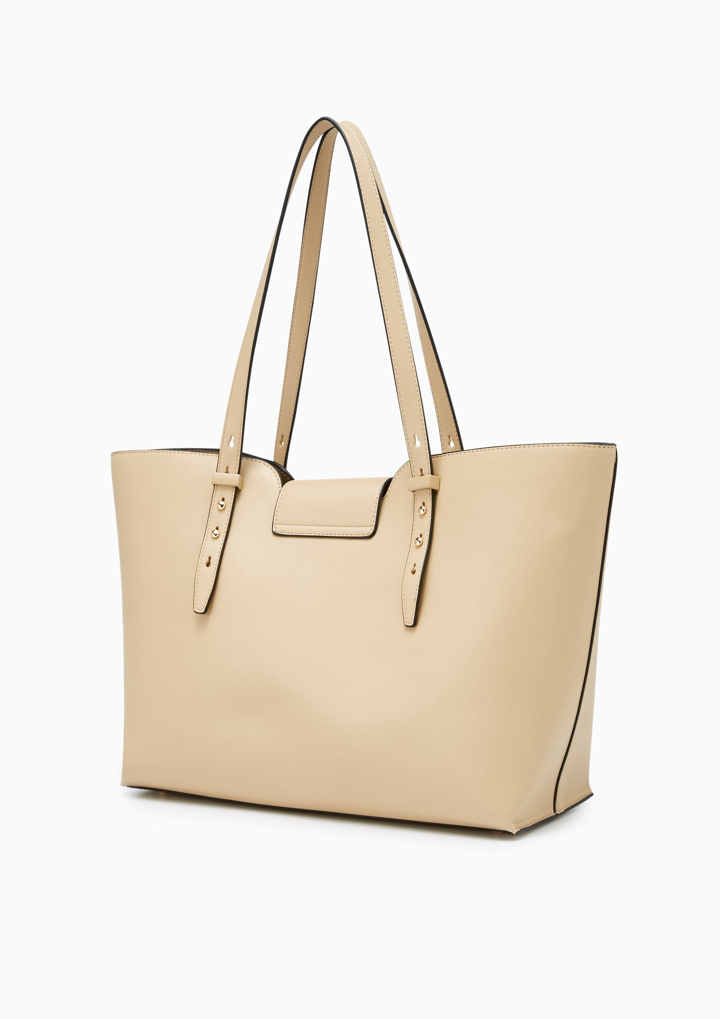 Polaris L Tote Bag Beige - Lyn TH