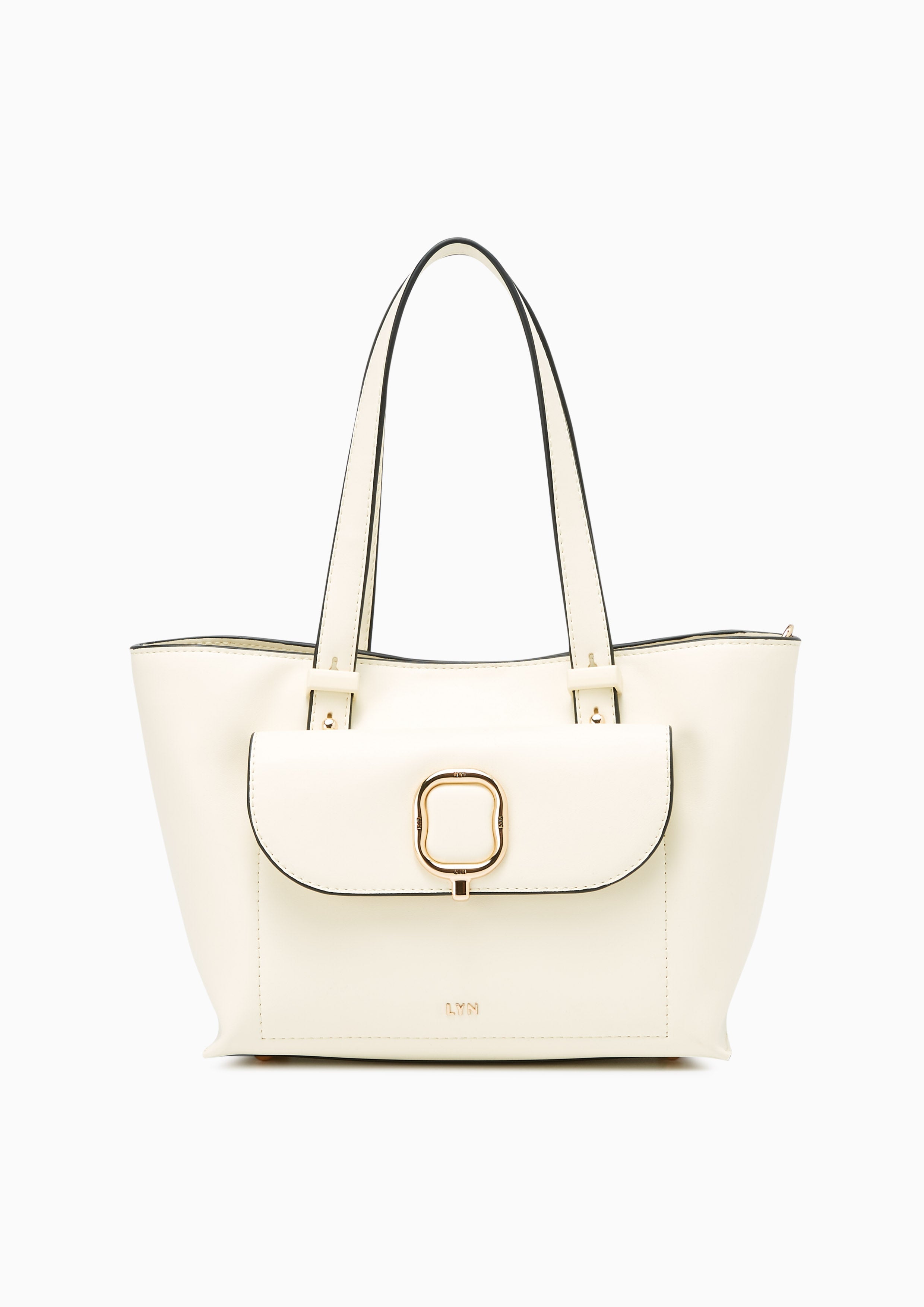 Polaris S Tote Bag Ivory - Lyn TH