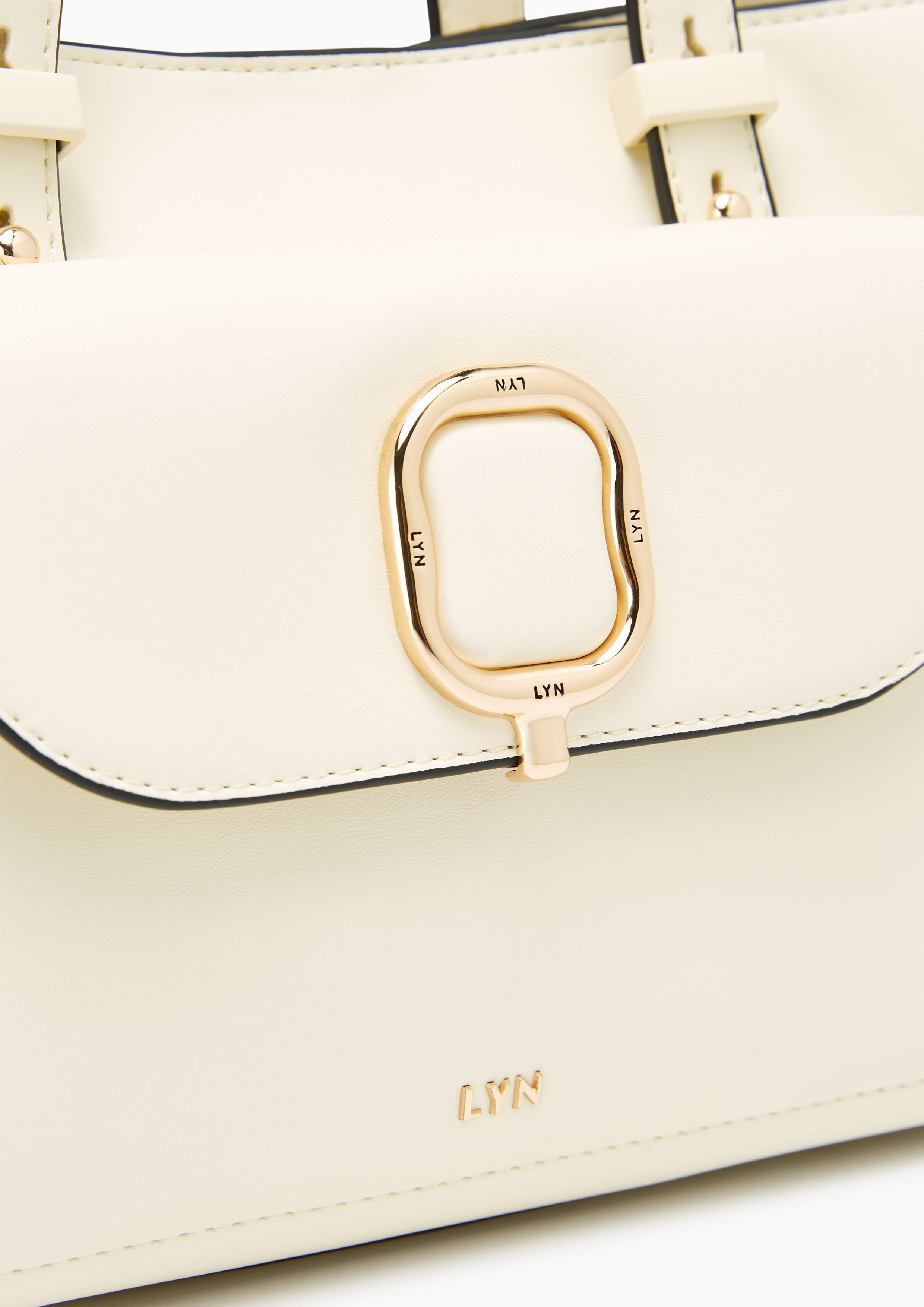 Polaris S Tote Bag Ivory - Lyn TH