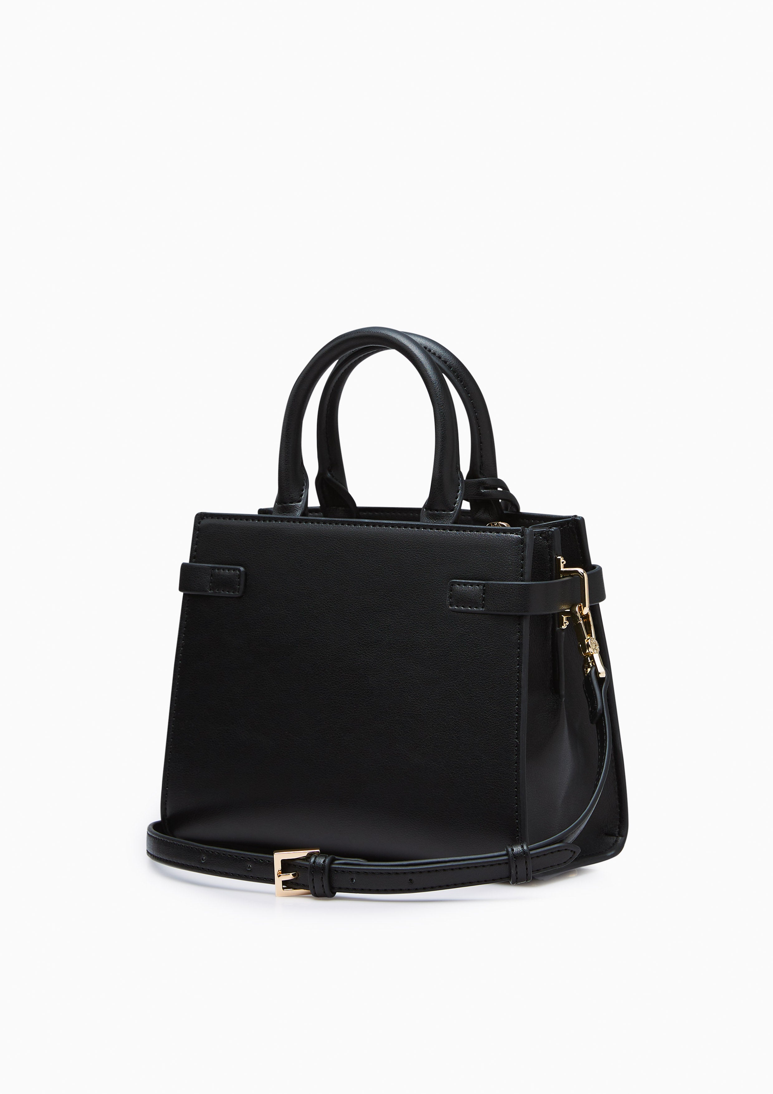 Re-Edit Marble S Tote Bag Black - Lyn TH