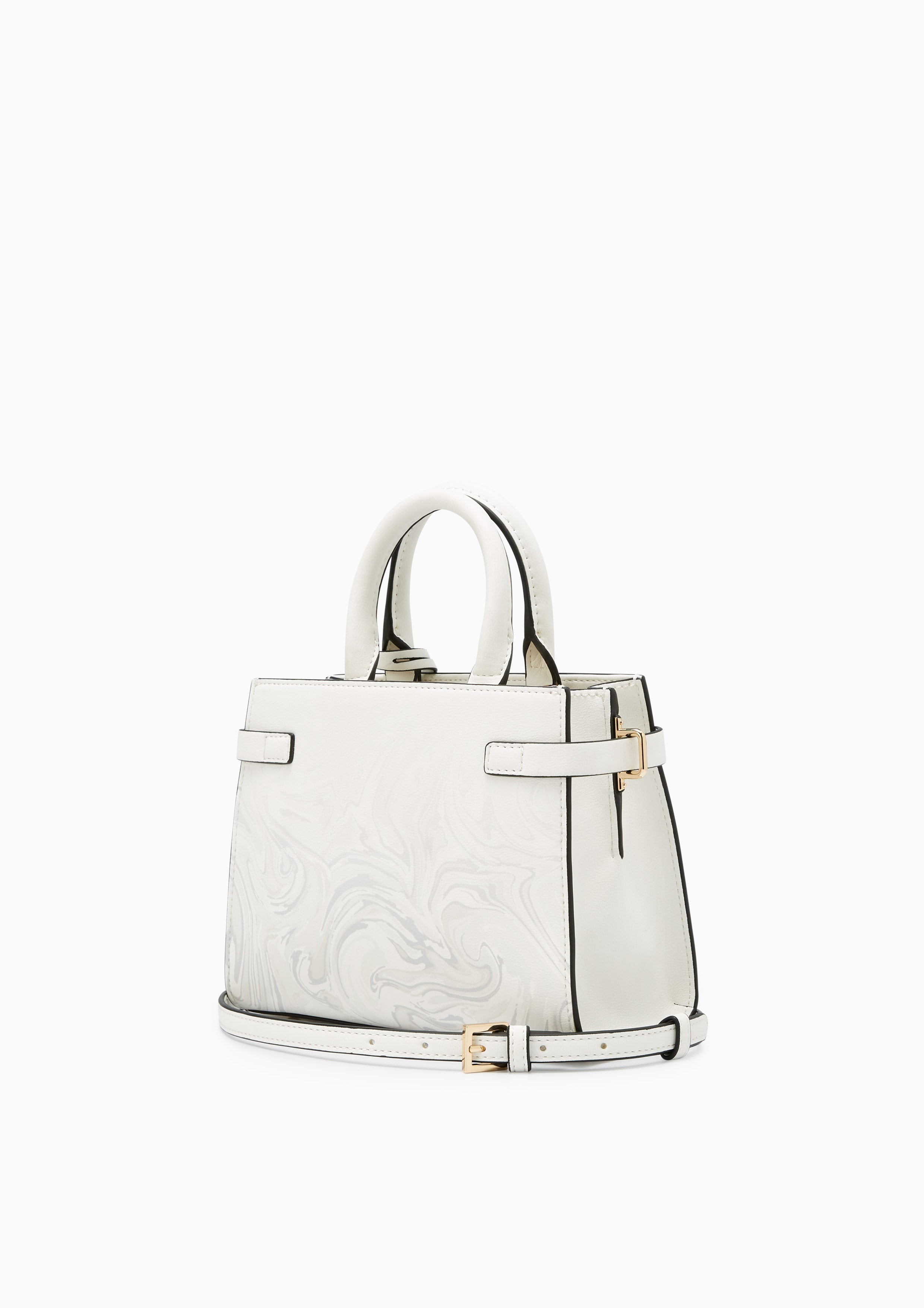 Re-Edit Marble S Tote Bag Light Grey - Lyn TH