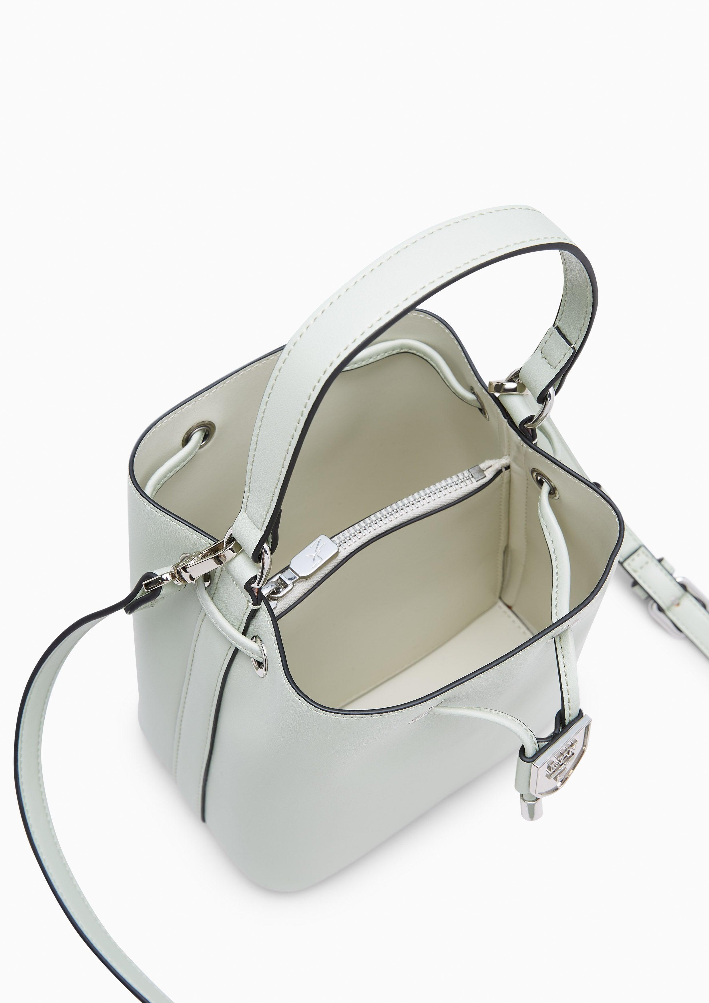 Re-Edit Marble Mini Bucket Bag Light Green - Lyn TH