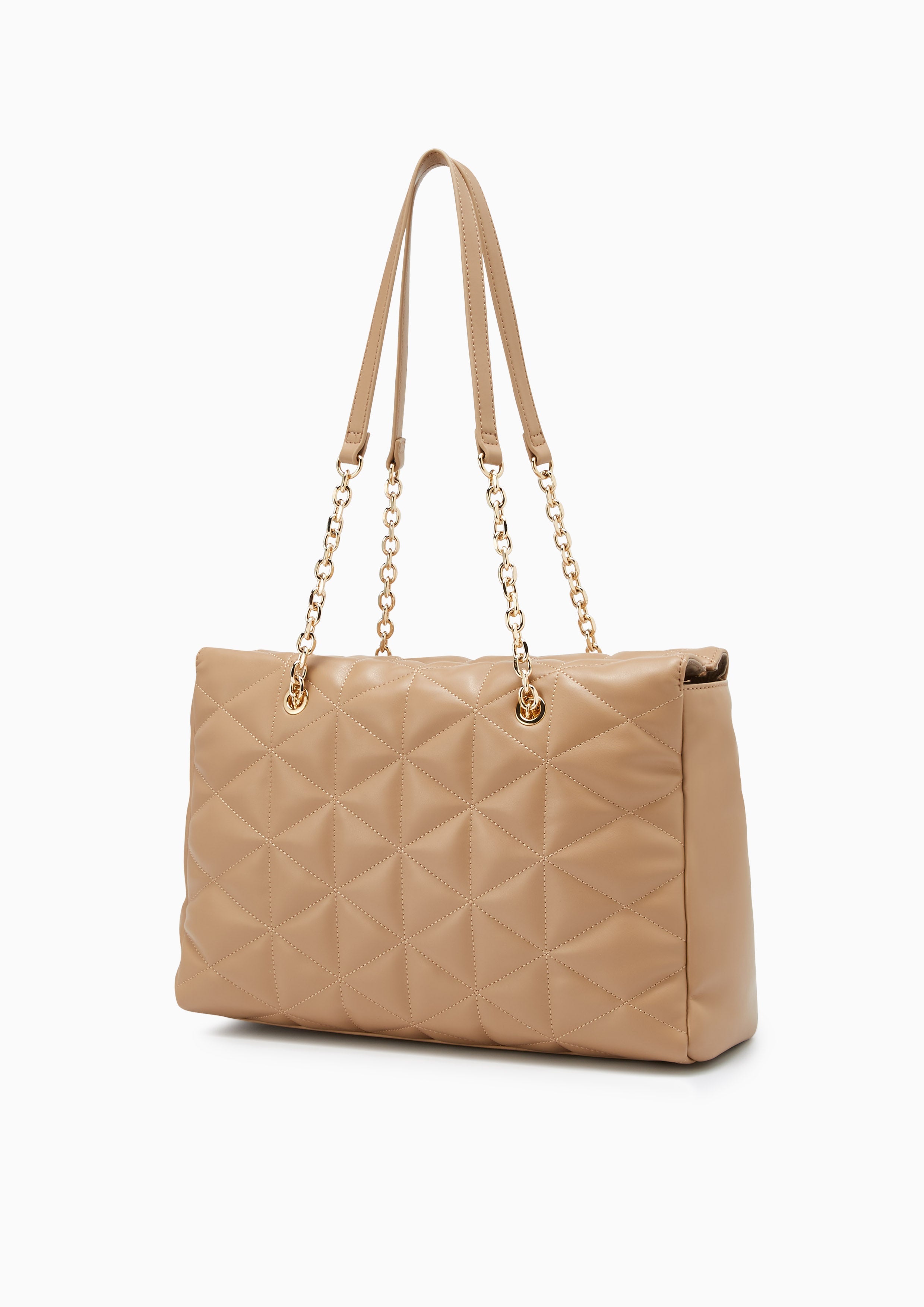 Trino L Tote Bag Beige - Lyn TH