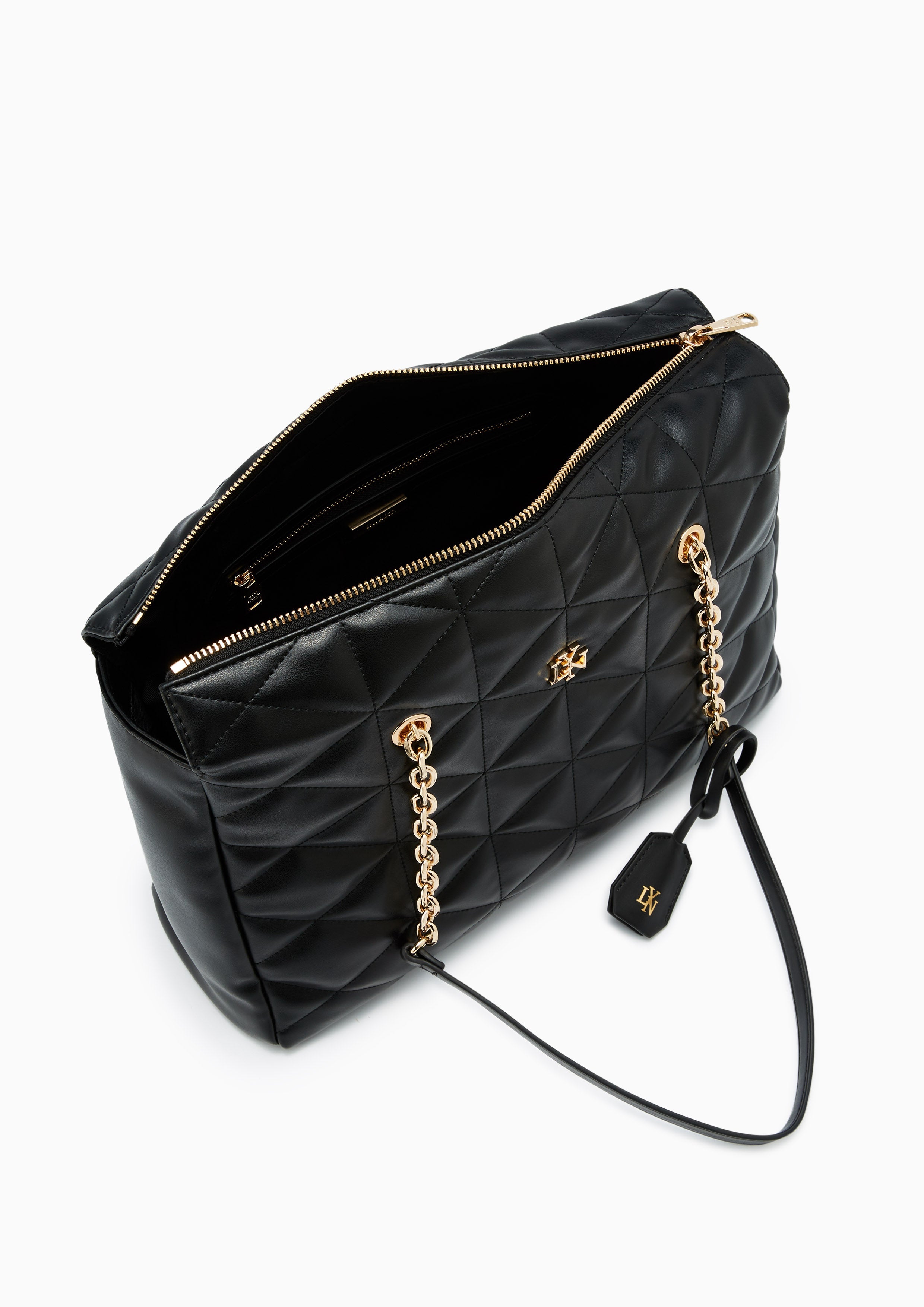 Trino L Tote Bag Black - Lyn TH