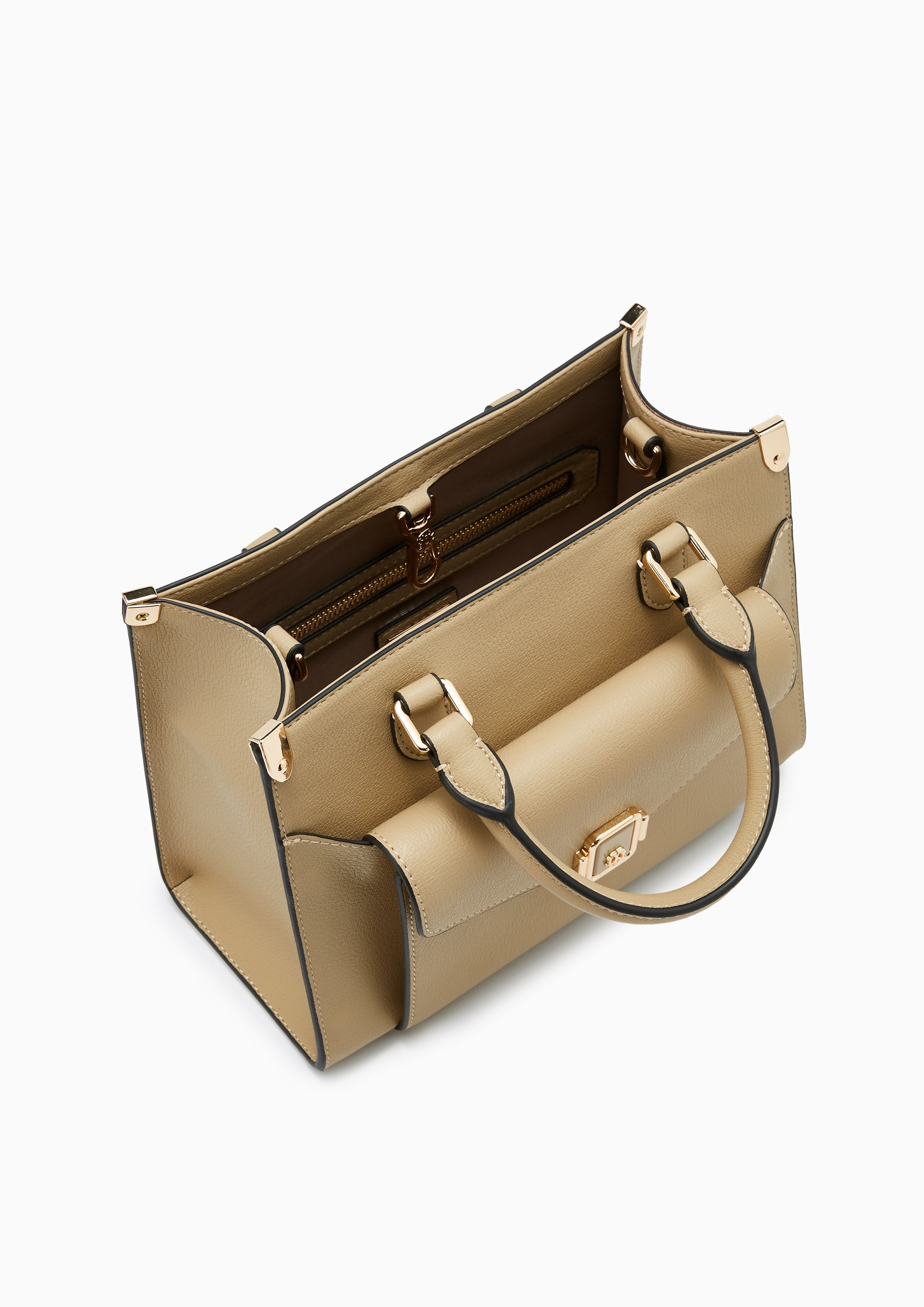 Vera Handbag L Beige - Lyn TH