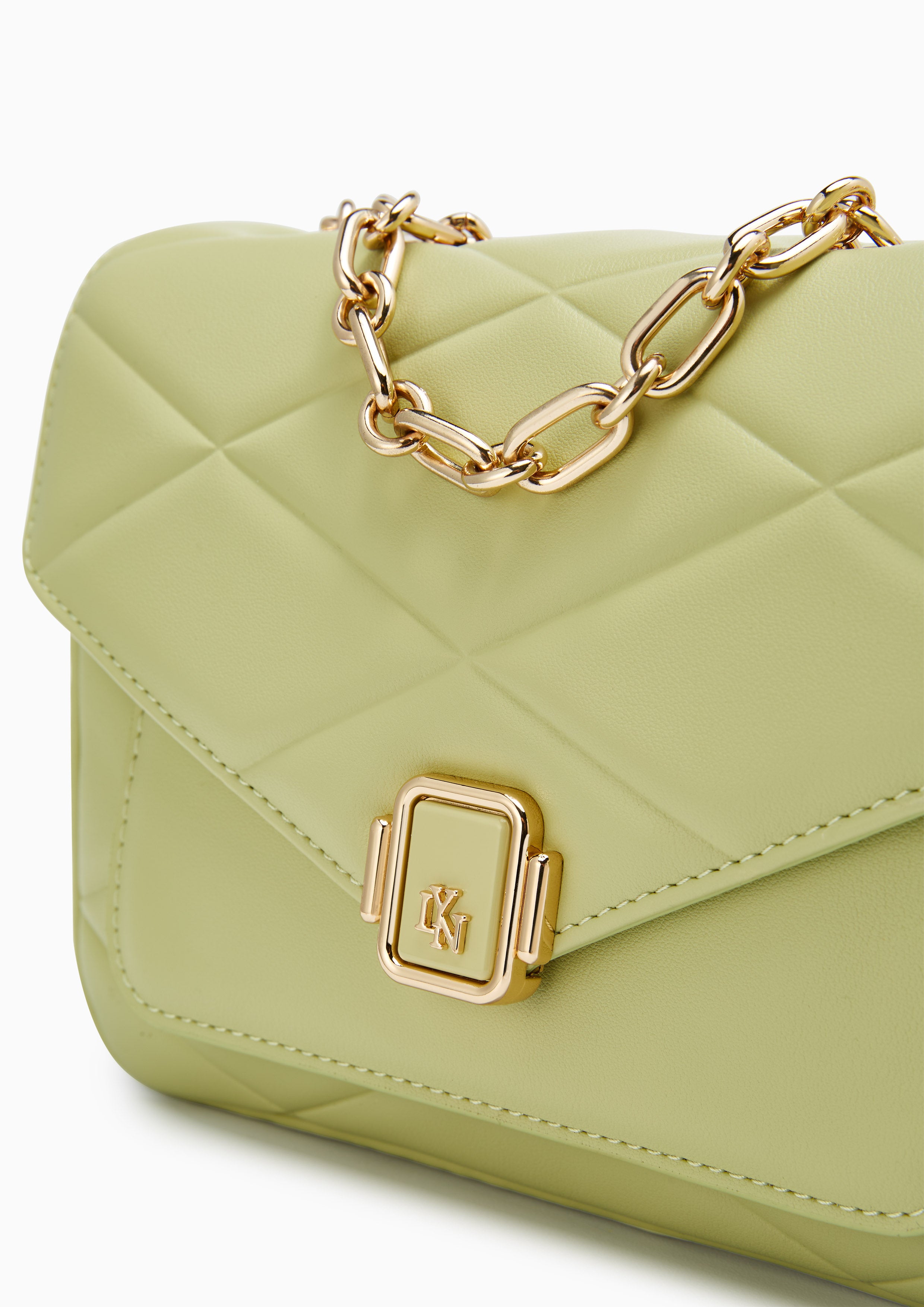 Vera Shoulder M Bag Green - Lyn TH