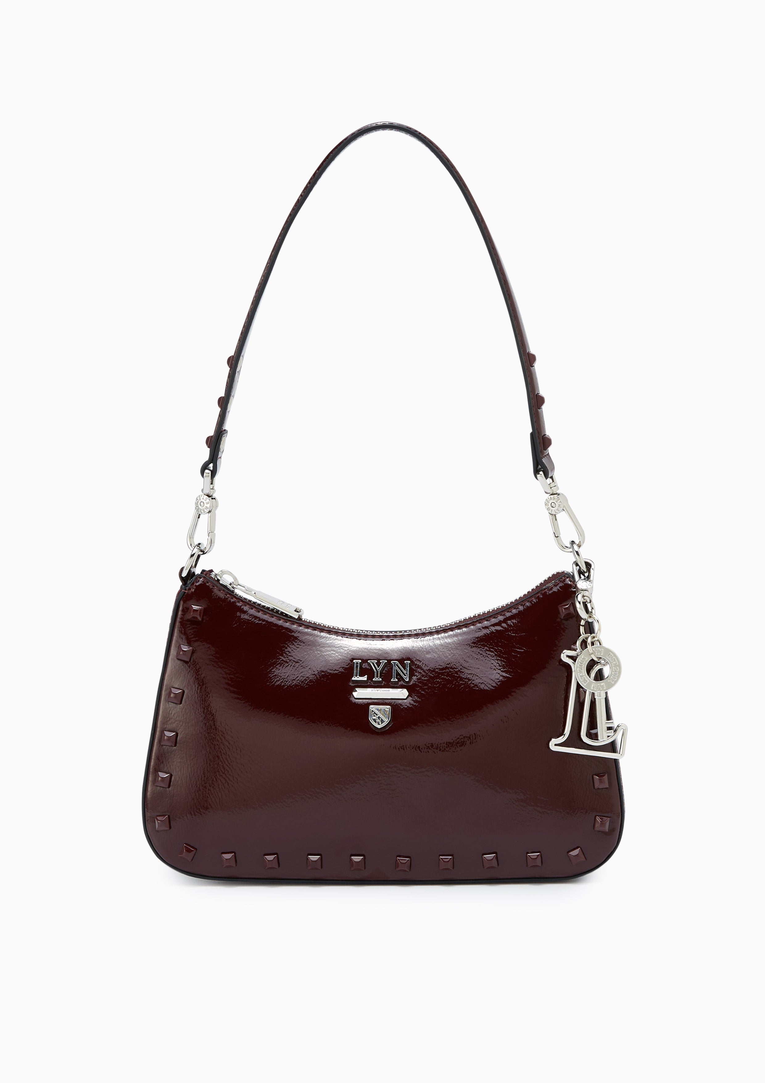 Trive Rocky Shoulder Bag Dark Red - Lyn TH