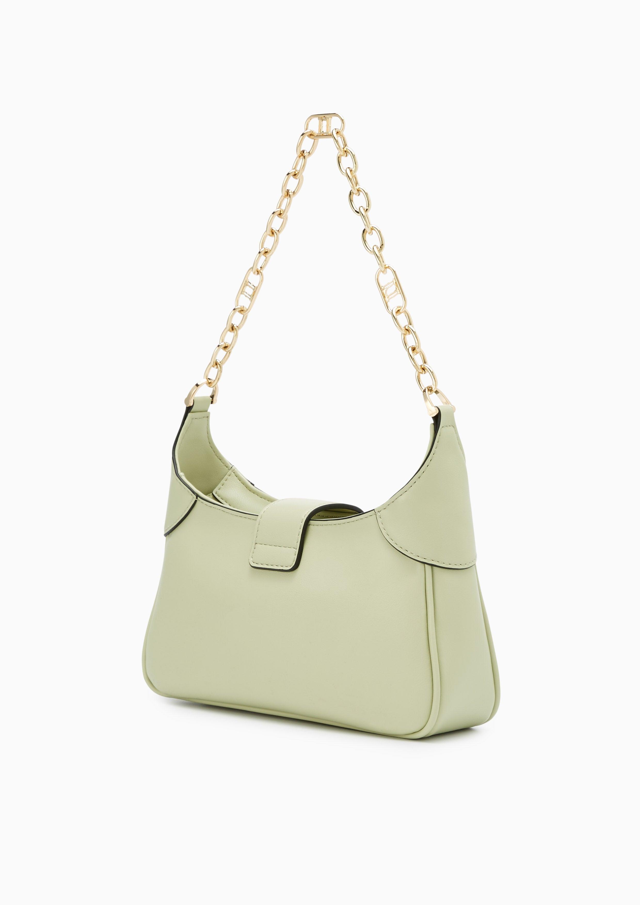 Letitia Embossed Shoulder Bag S Light Green