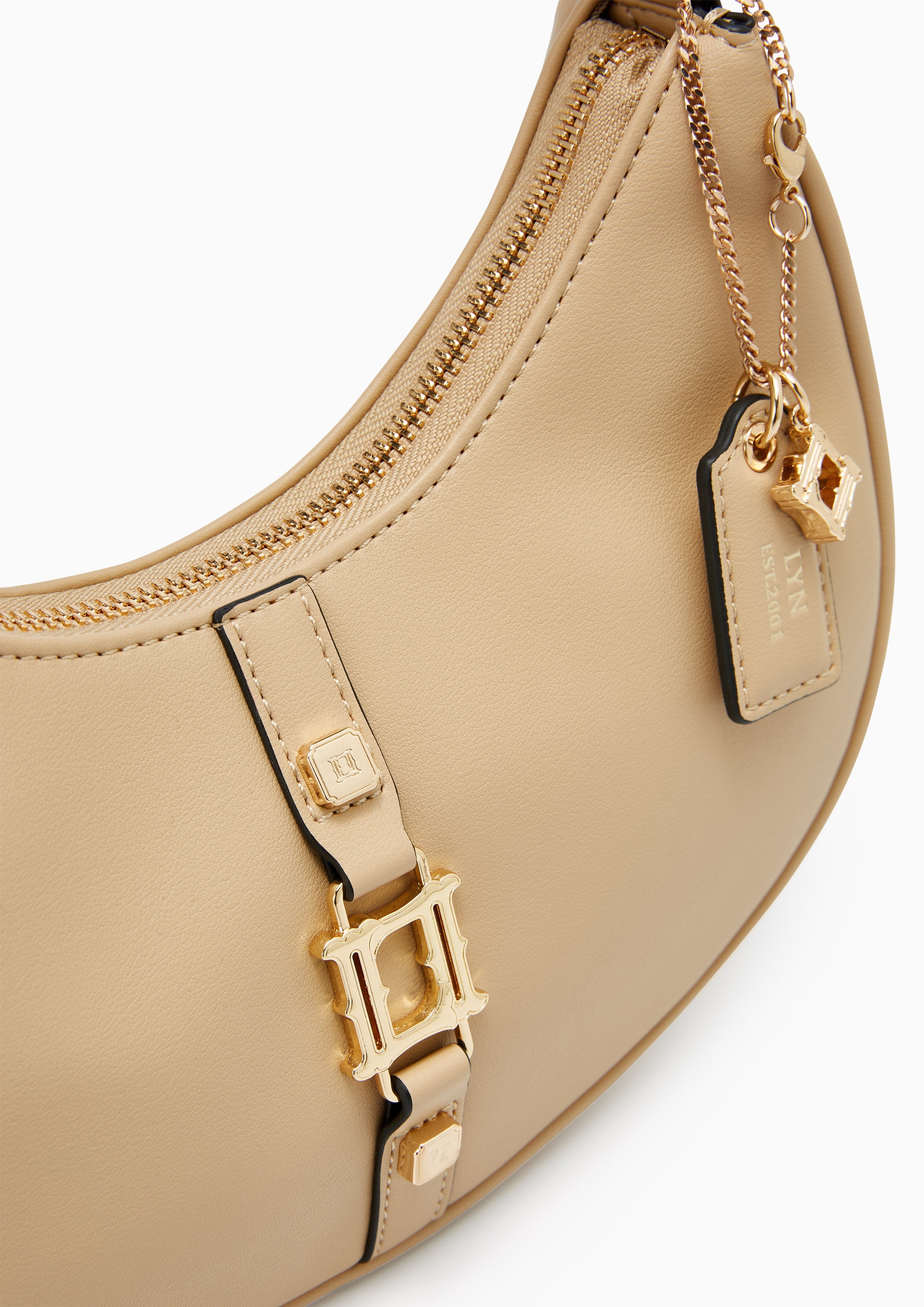 Rosetta Shoulderbag Beige - Lyn TH